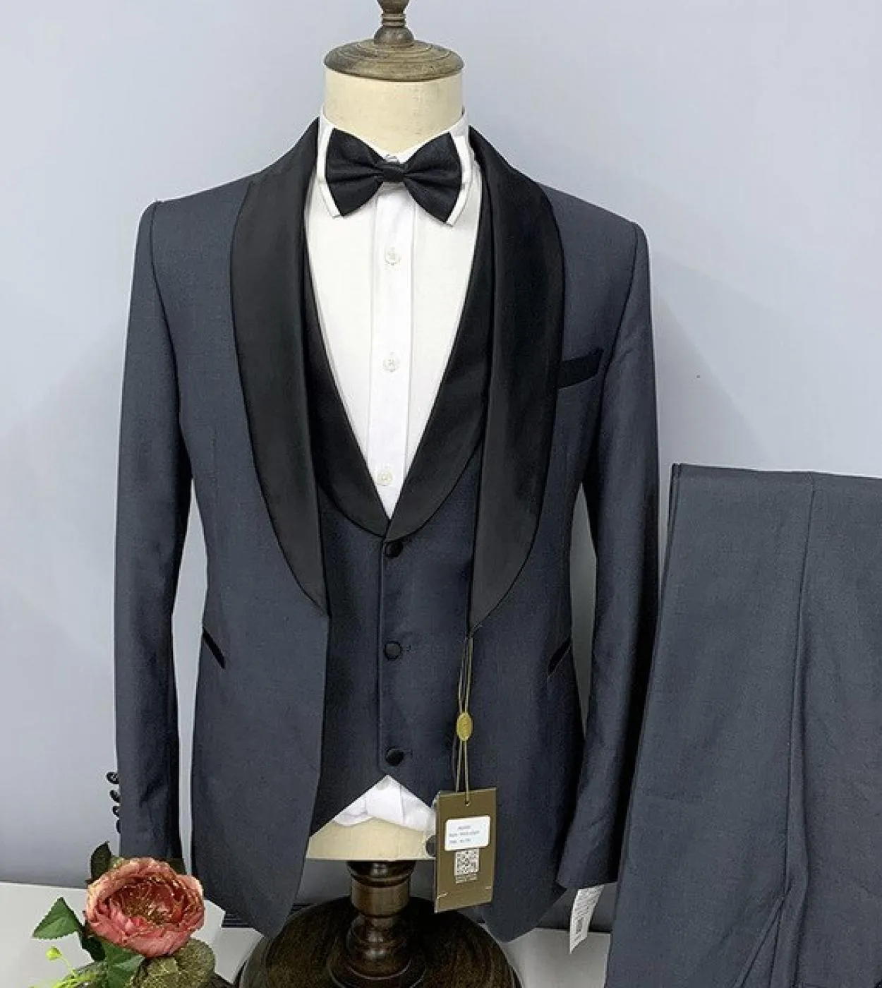 3 pezzi completo completo blazer giacca pantaloni gilet  2022 moda uomo casual boutique business abito sottile cappotto formale