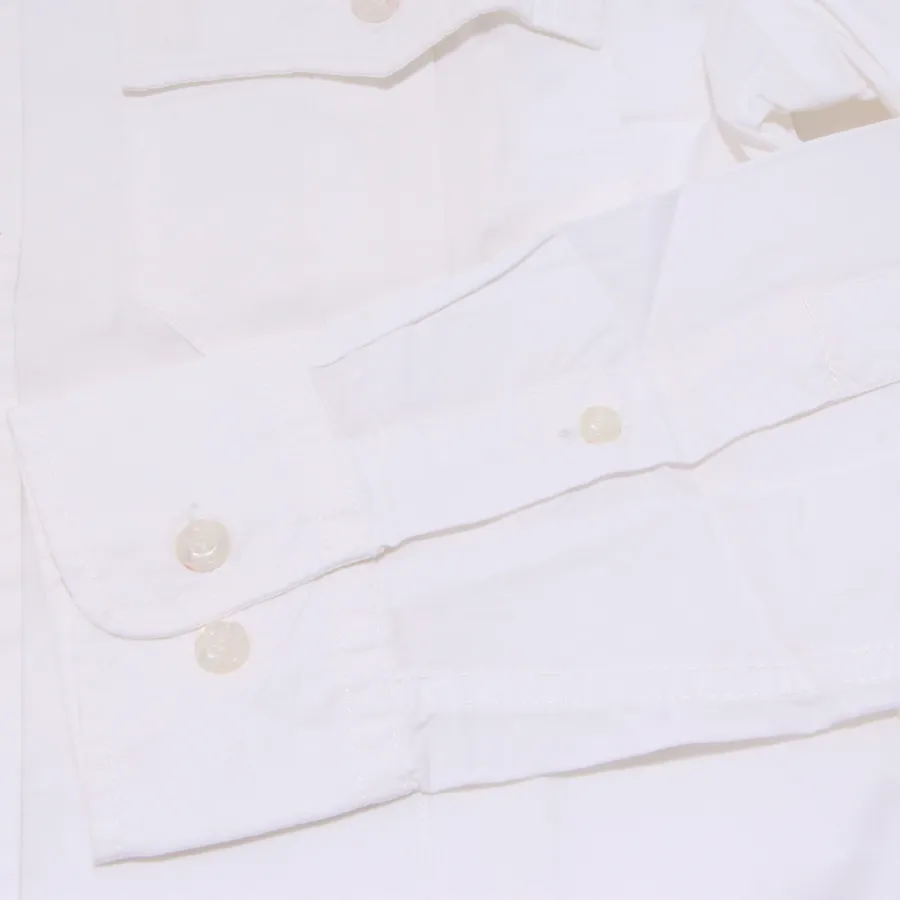 39971 camicia uomo BLAUER bianco shirt men long sleeve