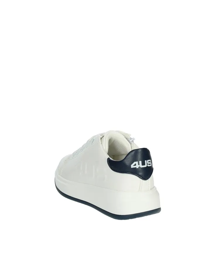4US PACIOTTI  SNEAKERS BASSA 42700 BIANCO/BLU
