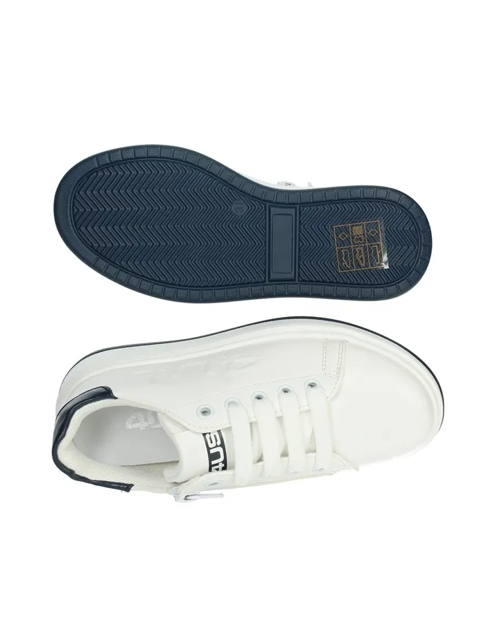 4US PACIOTTI  SNEAKERS BASSA 42700 BIANCO/BLU