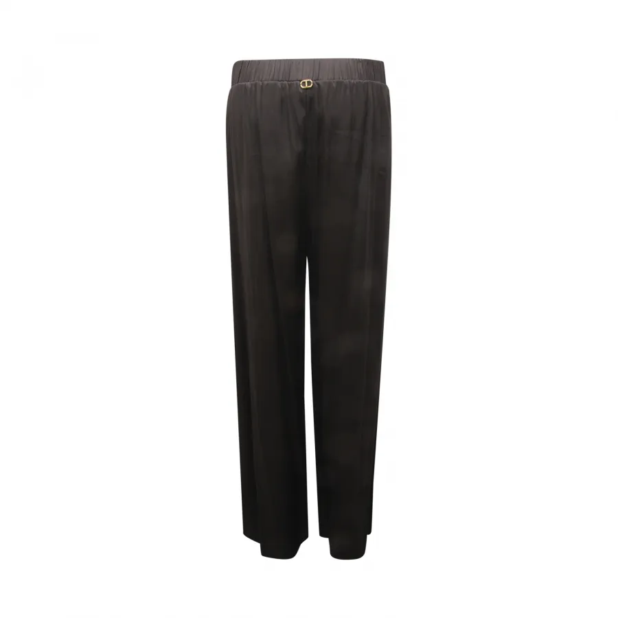5843AS pantalone donna TWINSET woman trousers black