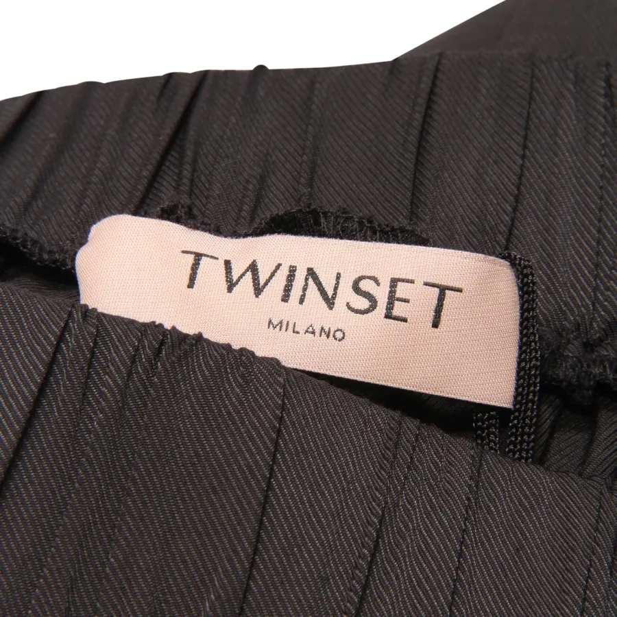 5843AS pantalone donna TWINSET woman trousers black