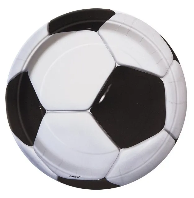 8 piatti calcio 18 cm