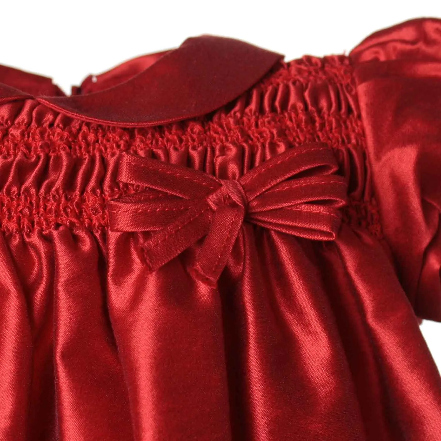Abito Baby Rosso Satin