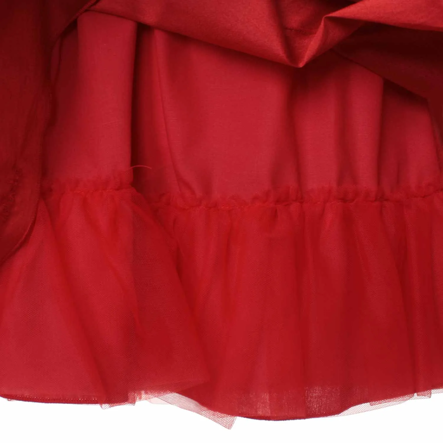 Abito Baby Rosso Satin