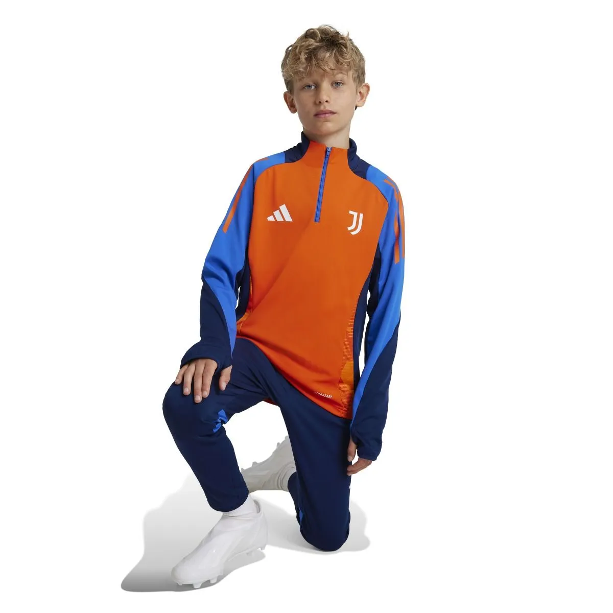 ADIDAS Felpa 1/2 zip juve training junior