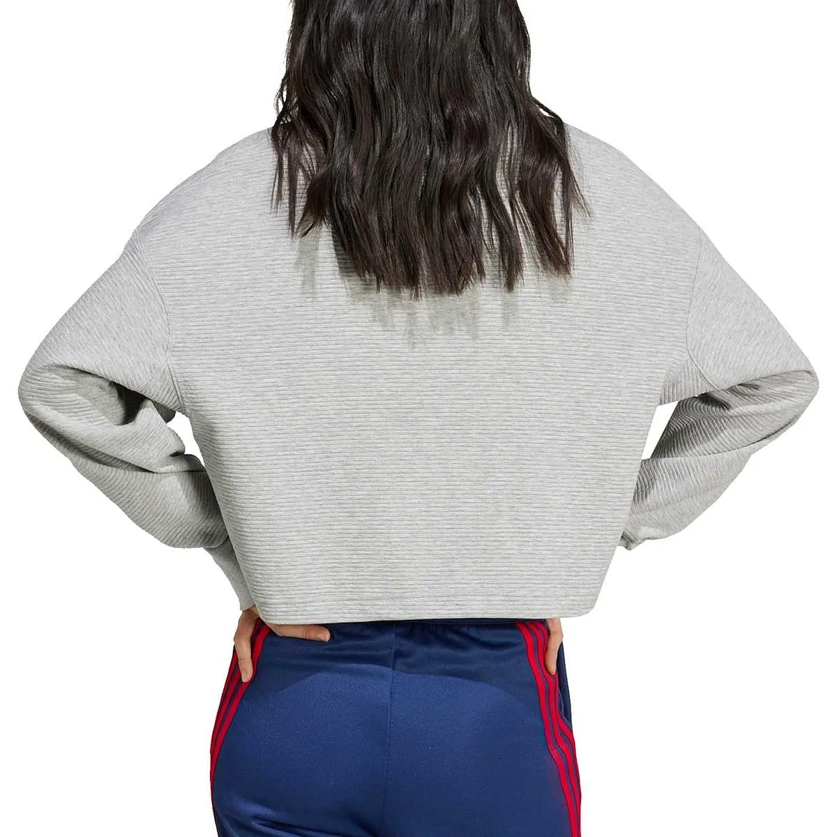      ADIDAS FELPA CROP SCOOLO A V ALL SZN DONNA  