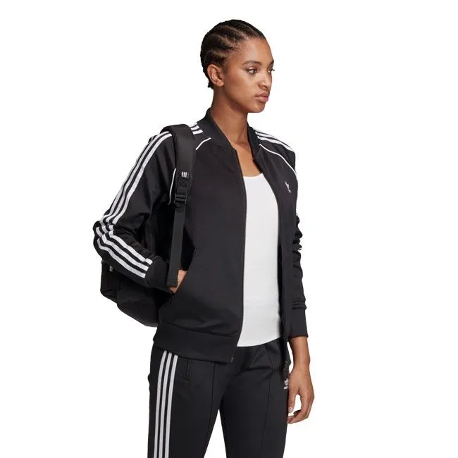 Adidas Giacca Adicolor Donna Nero Bianco