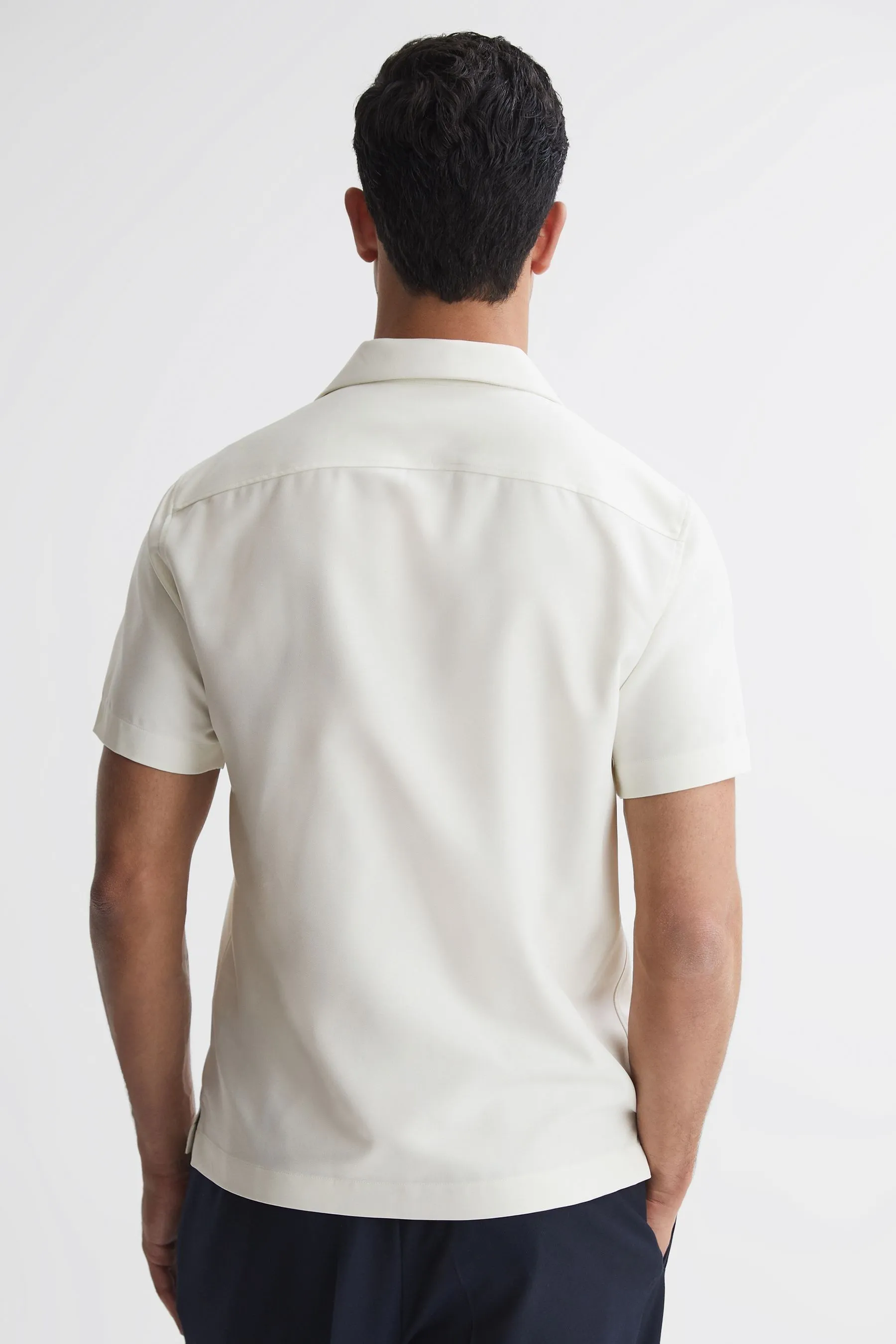 Adoi tokyo - Camicia con bottoni e colletto cubano    
