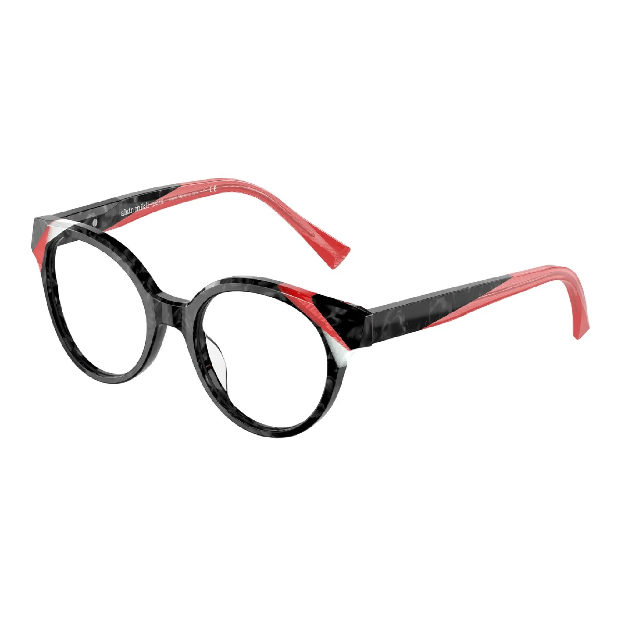   Alain Mikli A0 3143 Savoie 005 Nero Mikli/rosso/pont Bianco | Occhiale Da Vista Donna 