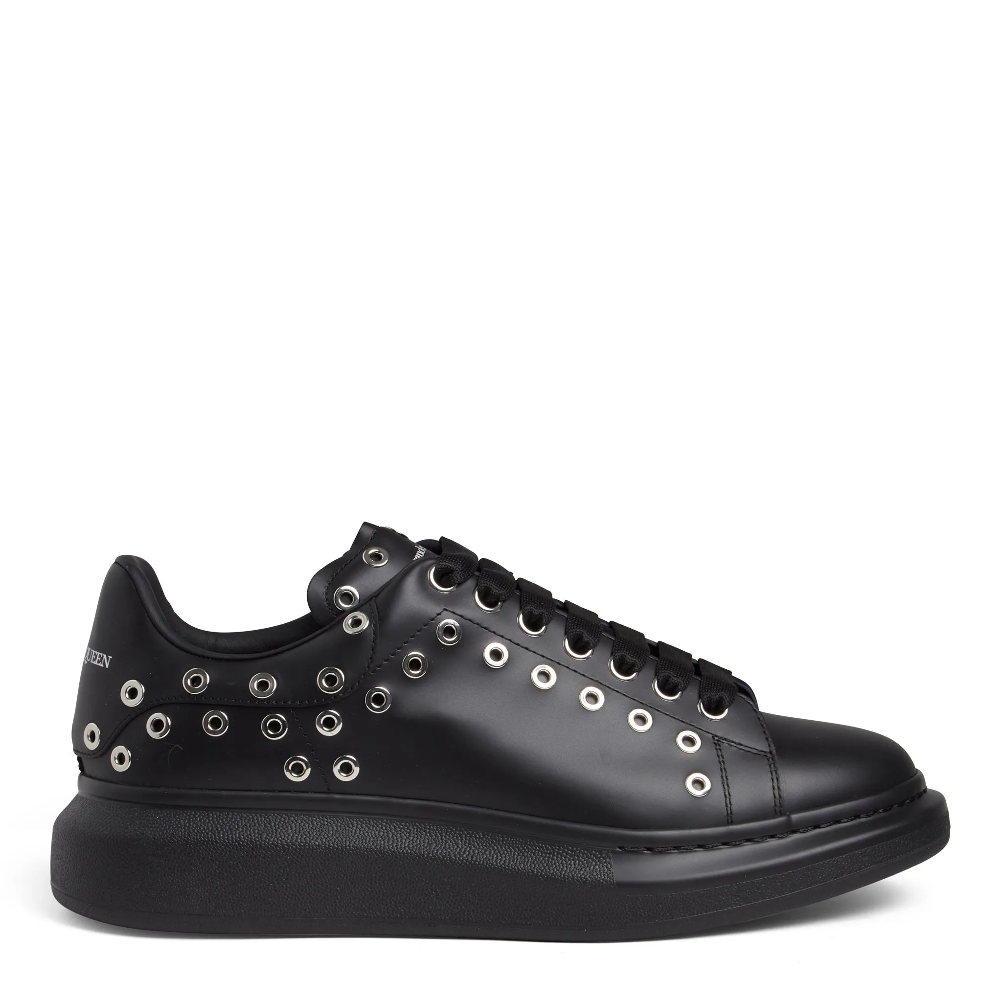 ALEXANDER MCQUEEN  Sneakers oversize in pelle nera