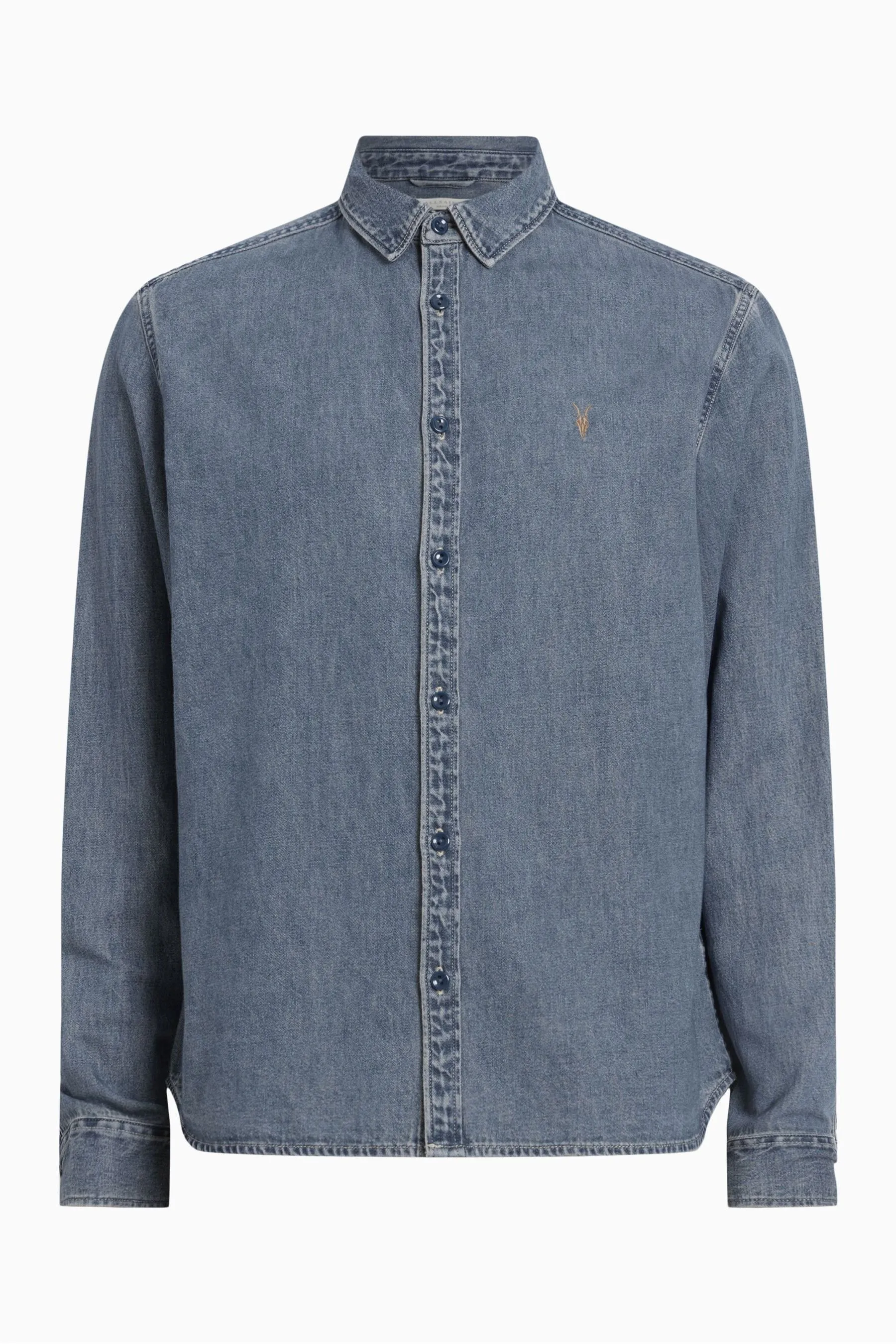 AllSaints - Elm - Camicia slavata