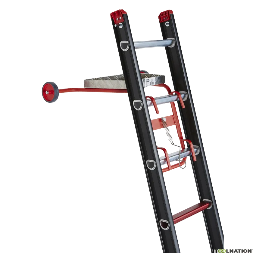 Altrex 509058 Supporto a parete con rulli superiori e vassoio