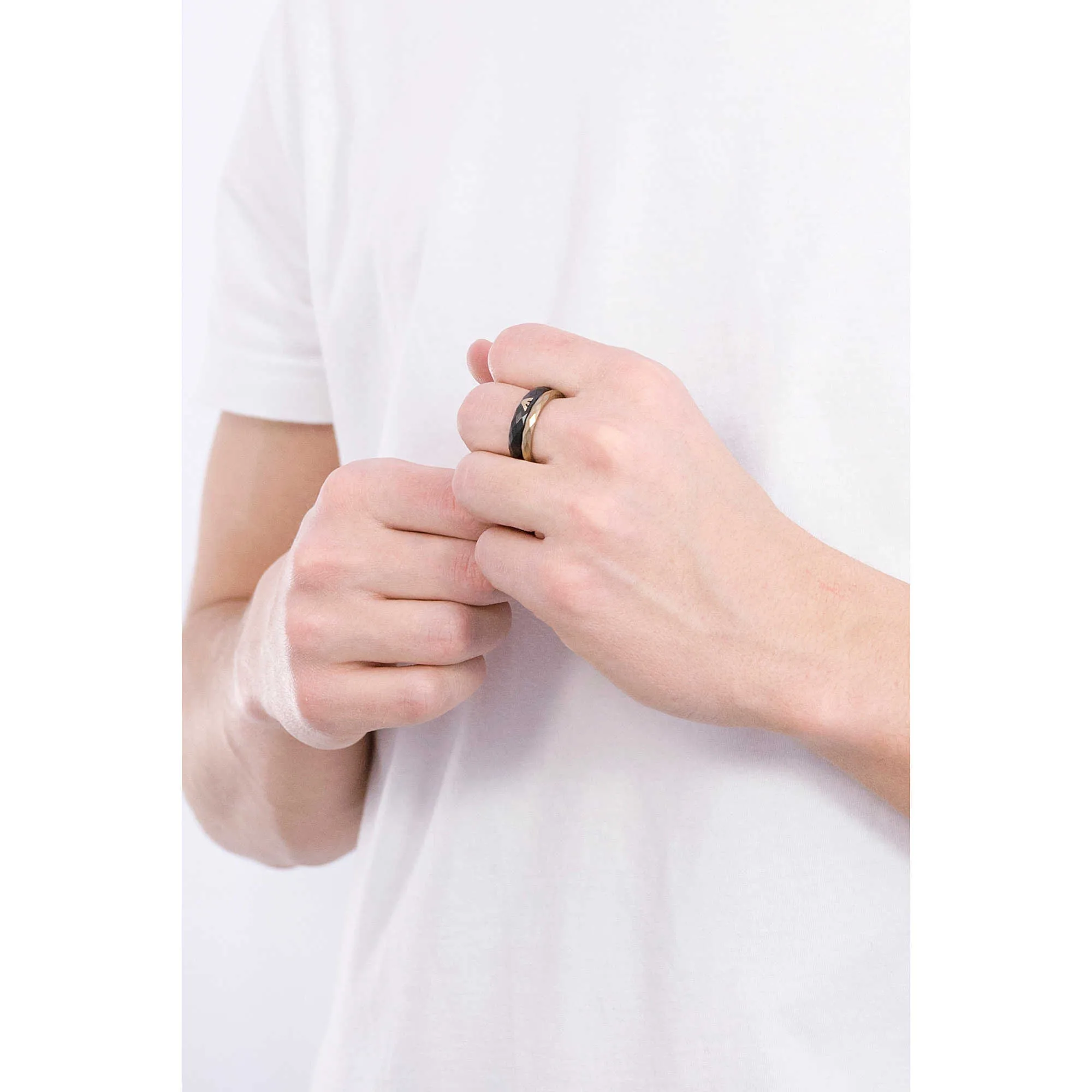 anello uomo gioielli Emporio Armani