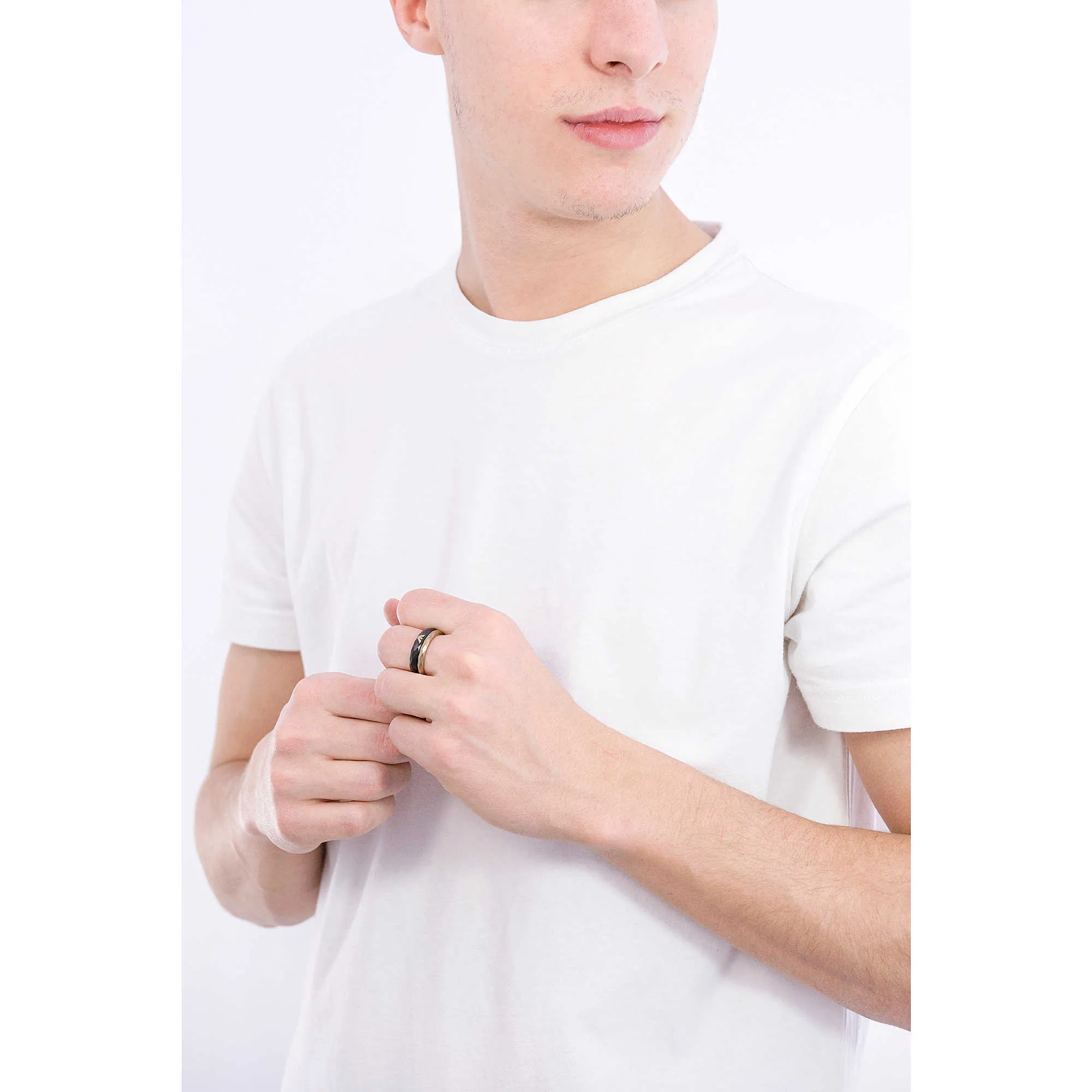 anello uomo gioielli Emporio Armani