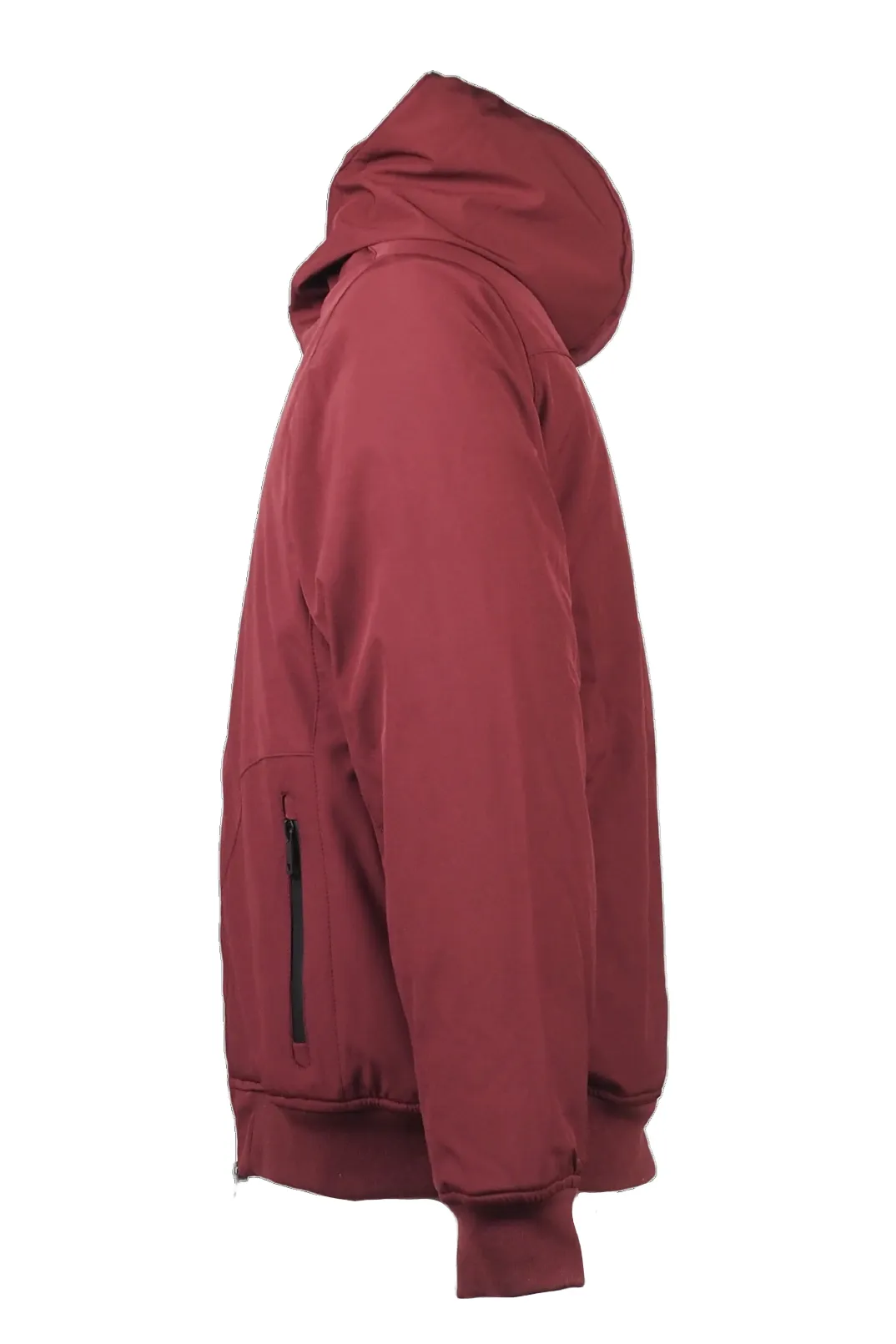 Aquascutum giacchetto bordeaux Active Hooded uomo