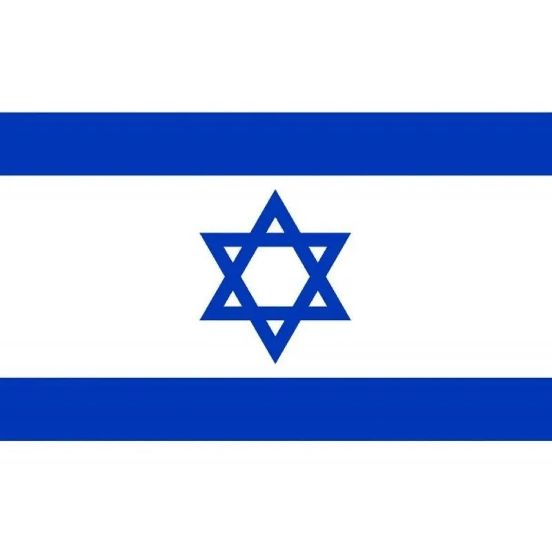 Bandiera Israele Israeliana in tessuto cm 150 x 90 nazionale