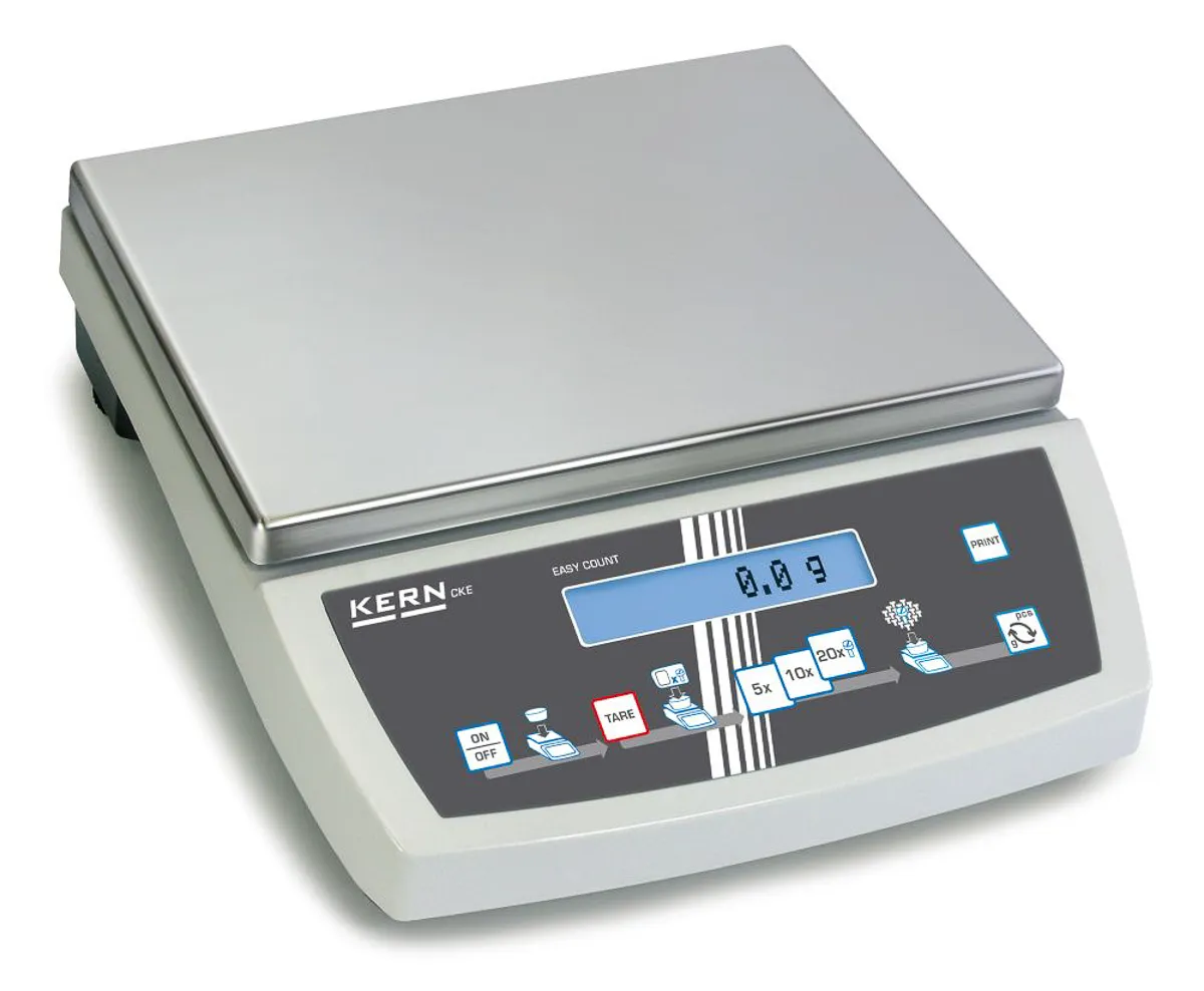 Bilancia Kern, 8kg max, risoluzione 0,05 g, Cert. ISO