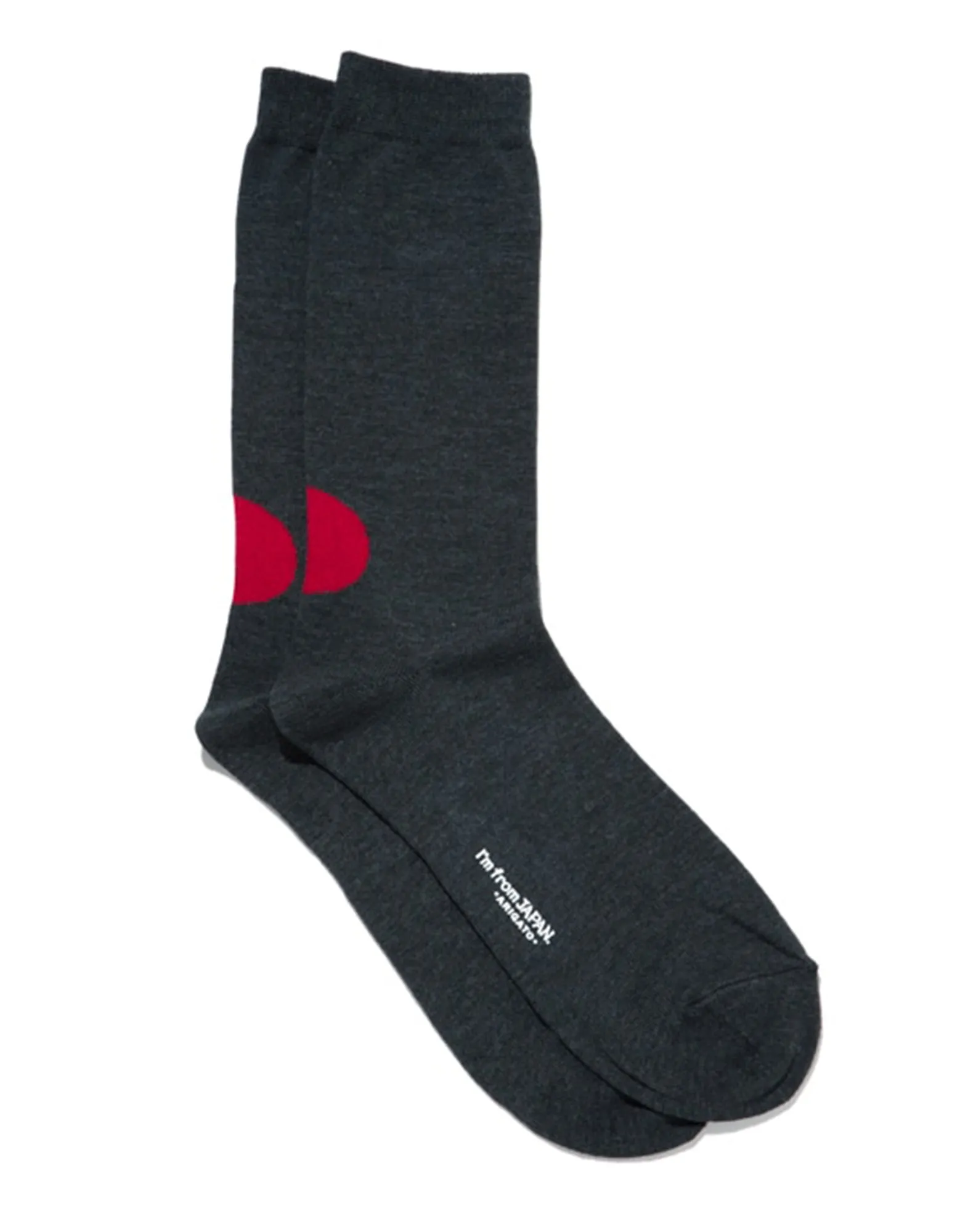 BLUE BLUE JAPAN Calzini Japan Flag Grey