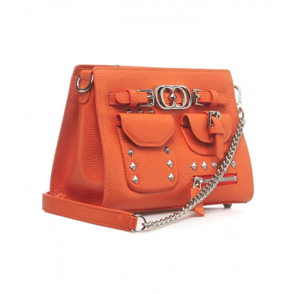 Borsa a tracolla Lea arancione