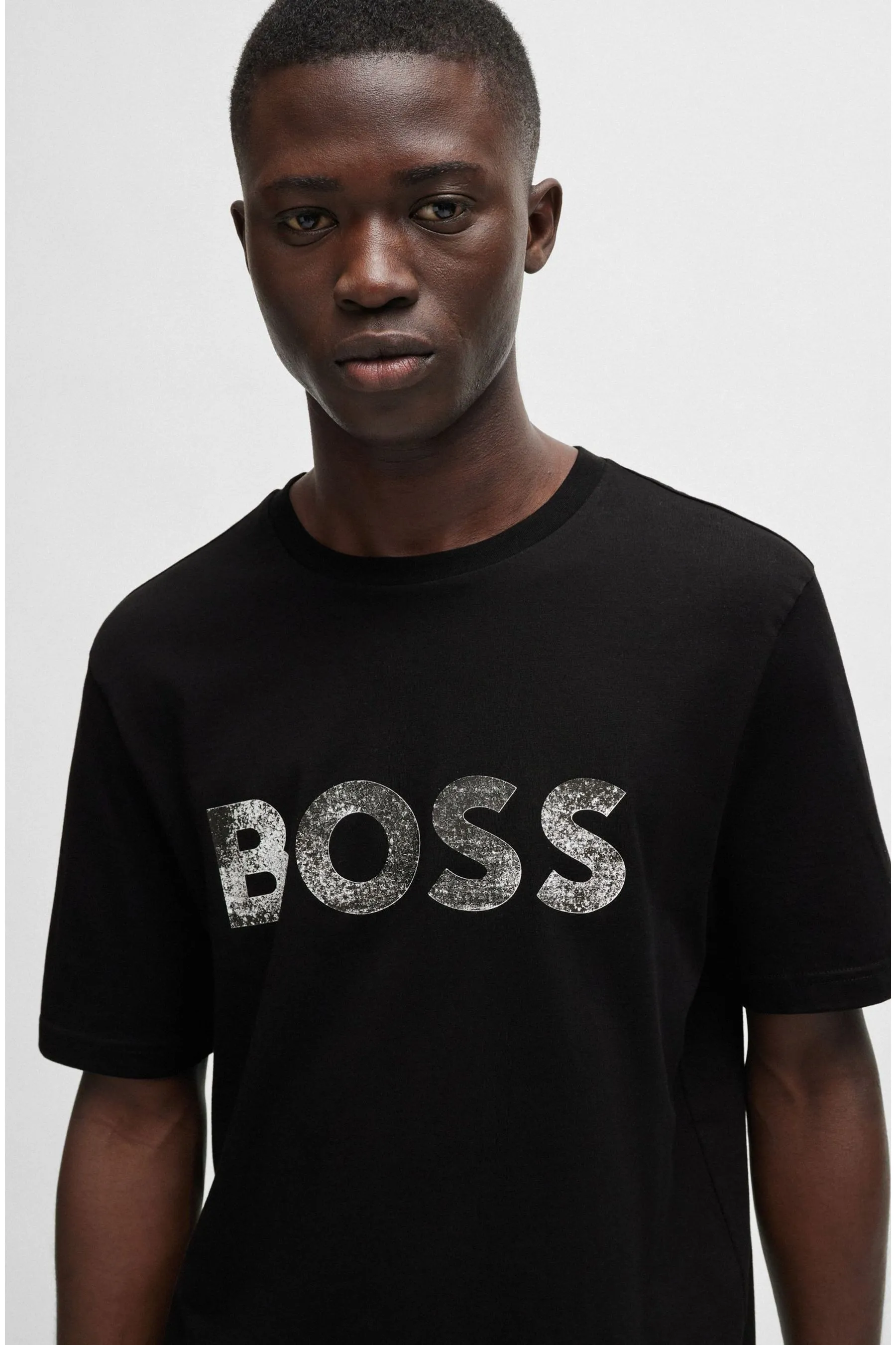 BOSS BOSS Maglietta Logo Printboss in jersey di cotone    