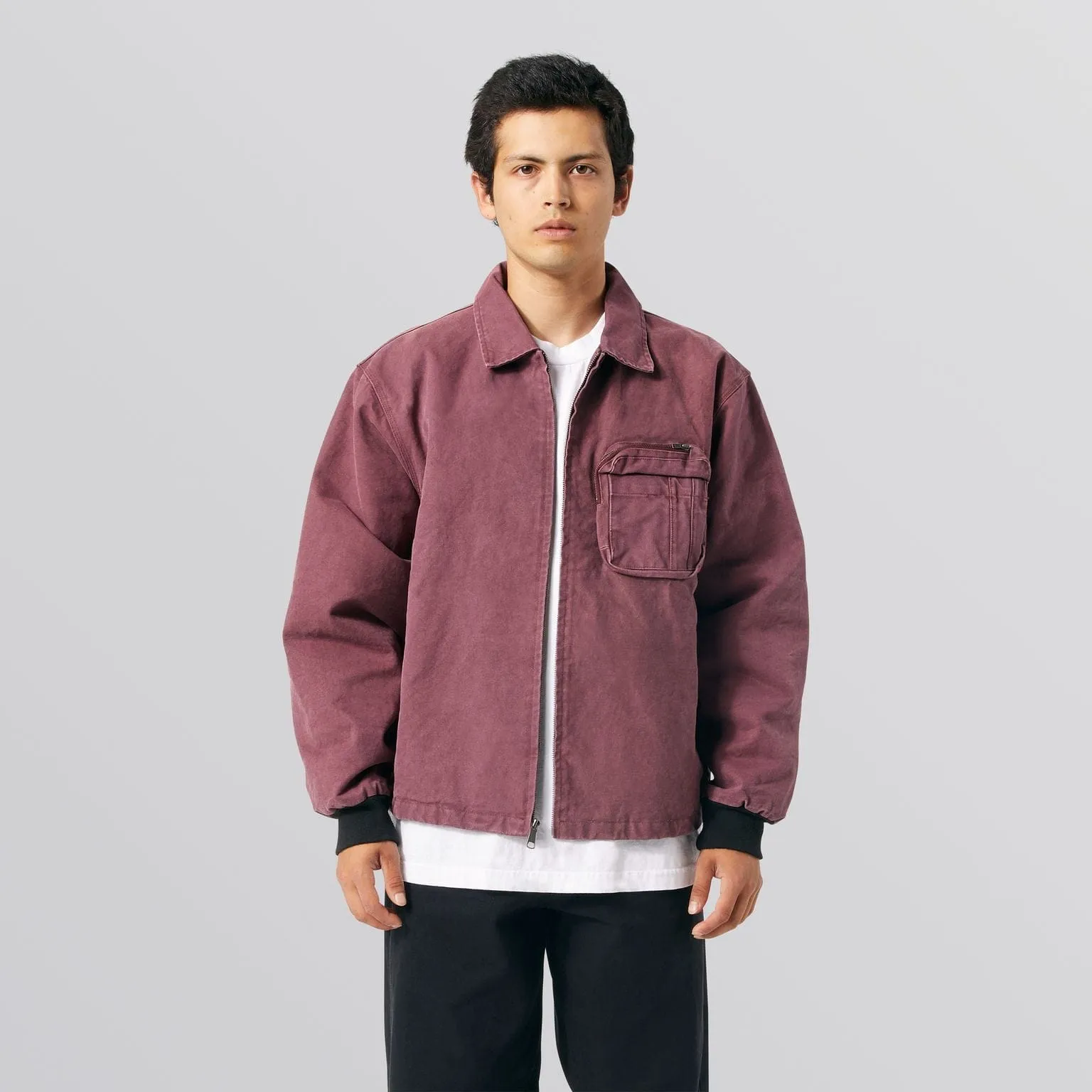 BOWEN WORK JACKET - WINE