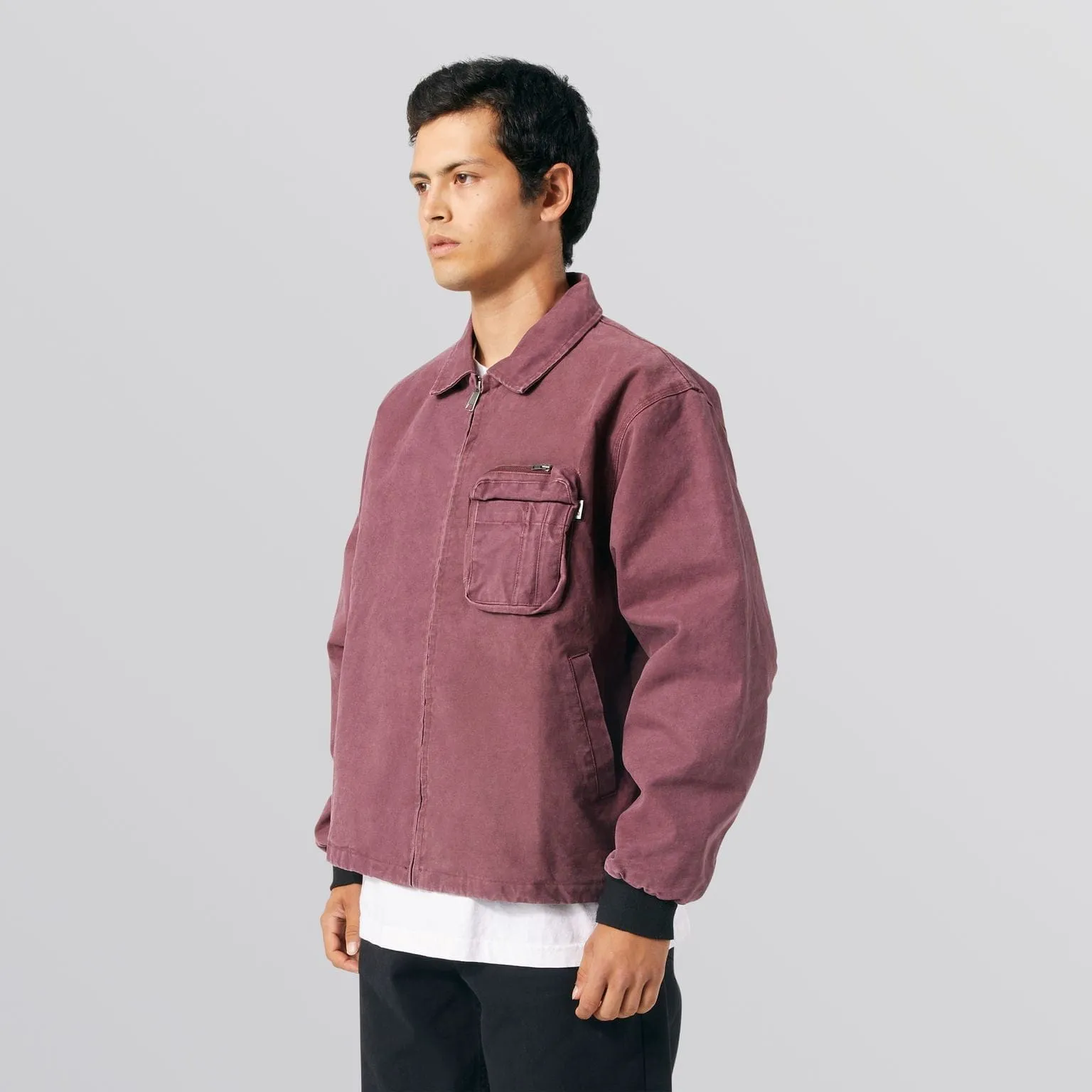 BOWEN WORK JACKET - WINE