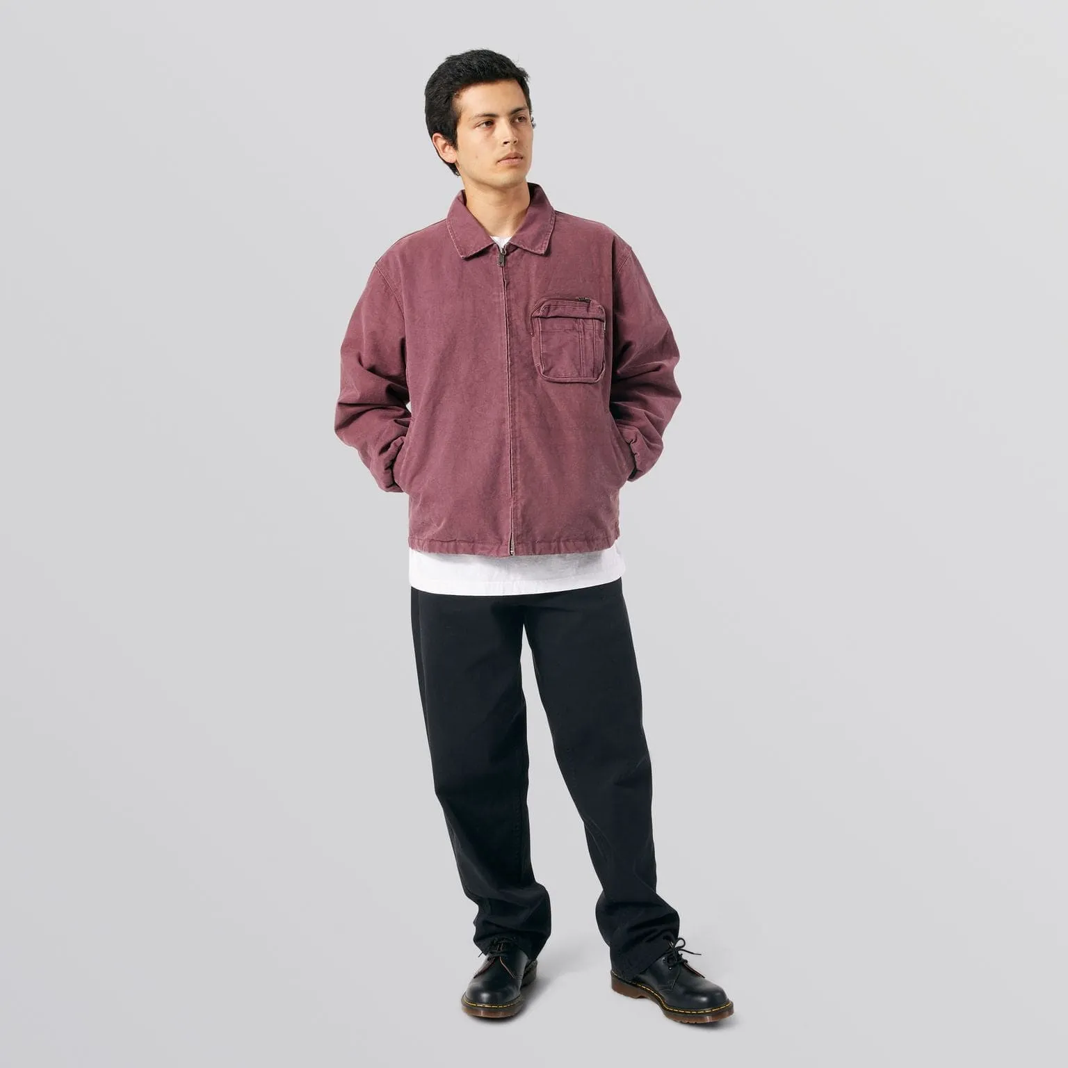 BOWEN WORK JACKET - WINE