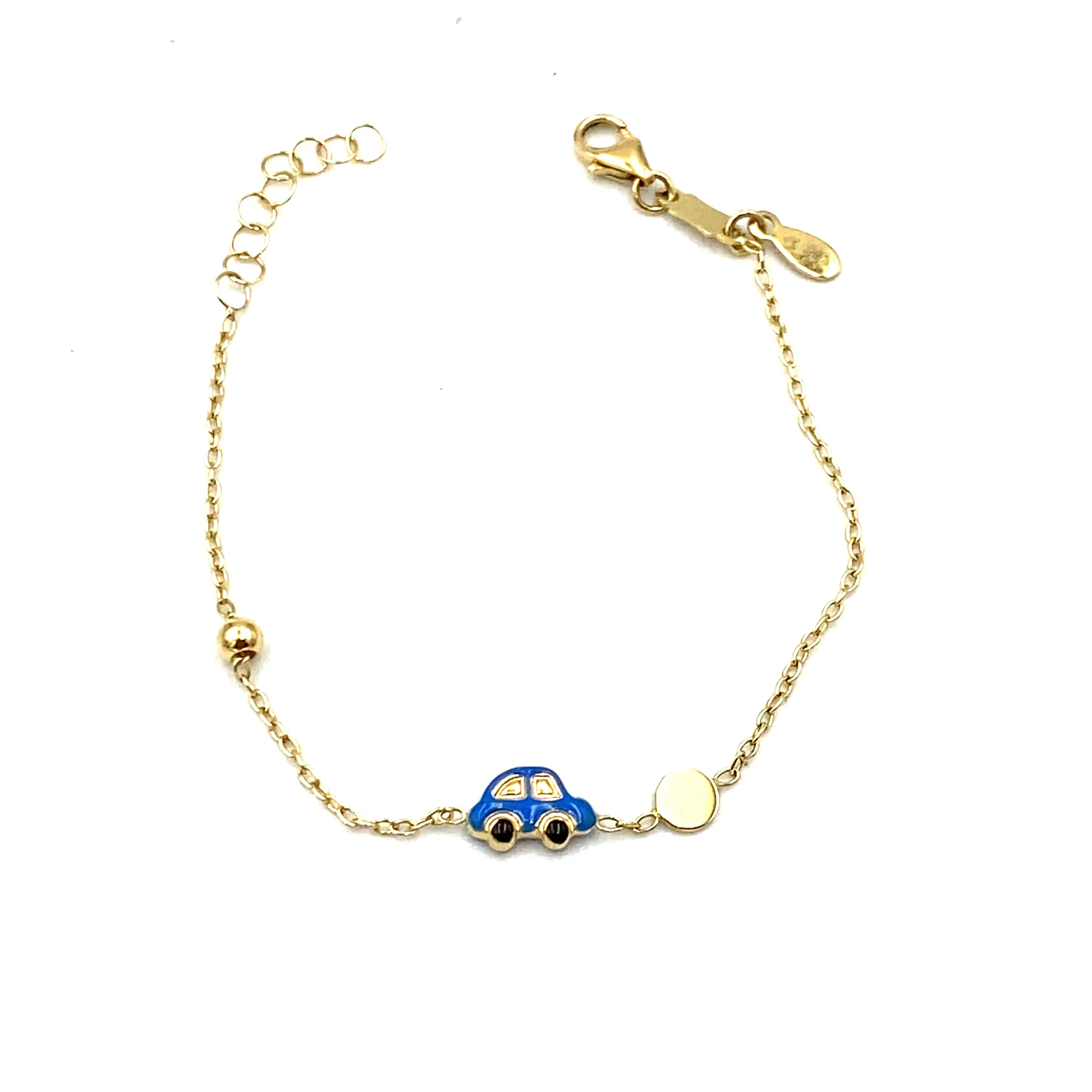 Bracciale Oro Giallo Macchina Bimbo