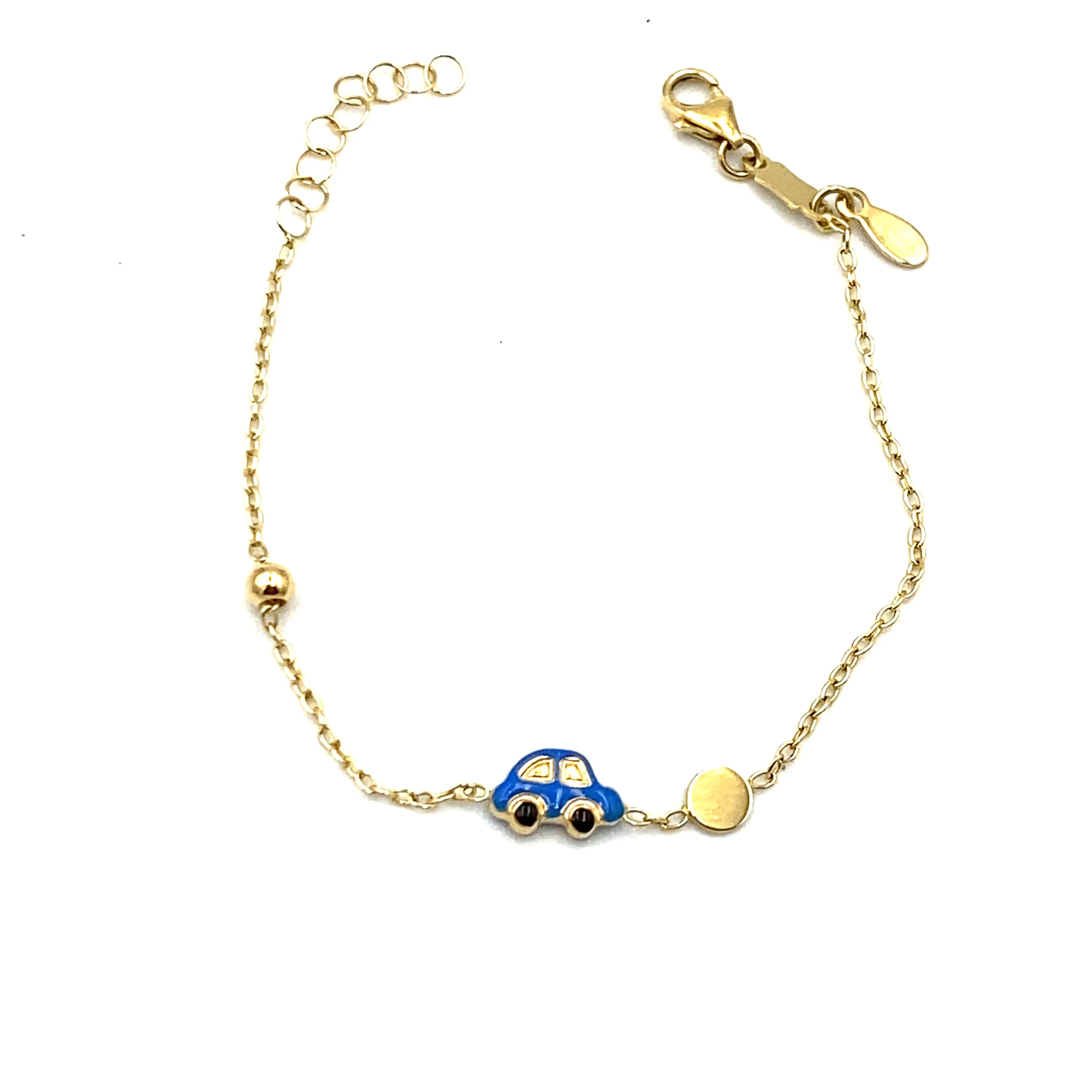 Bracciale Oro Giallo Macchina Bimbo