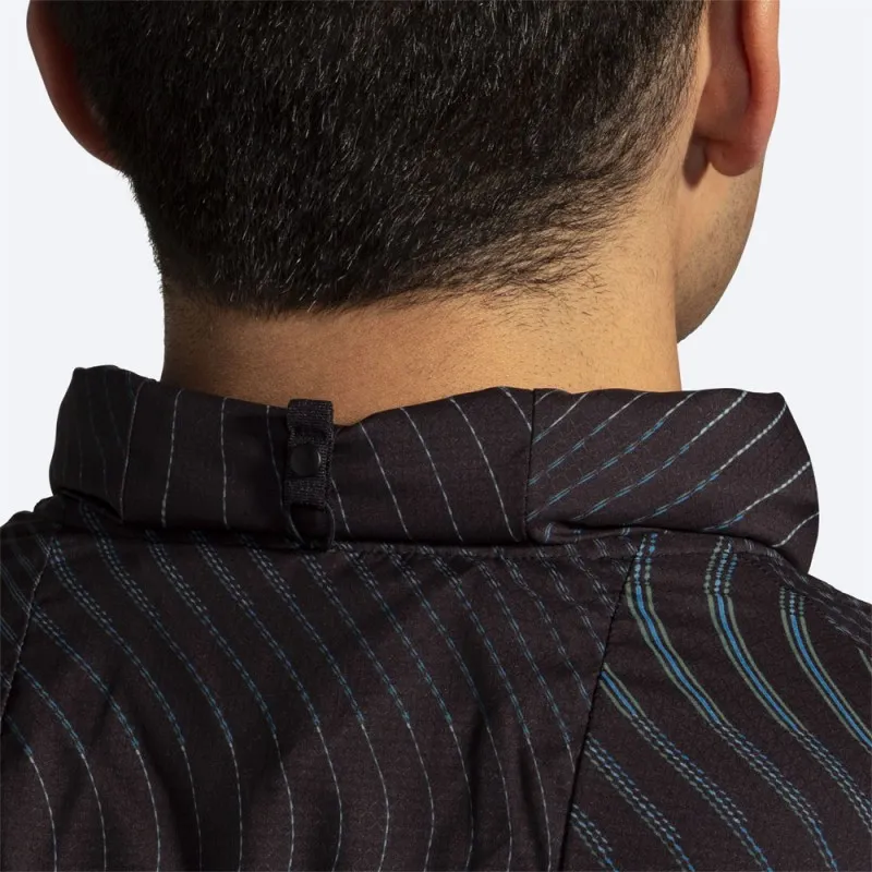 Brooks Giacca Running Canopy Nero Uomo