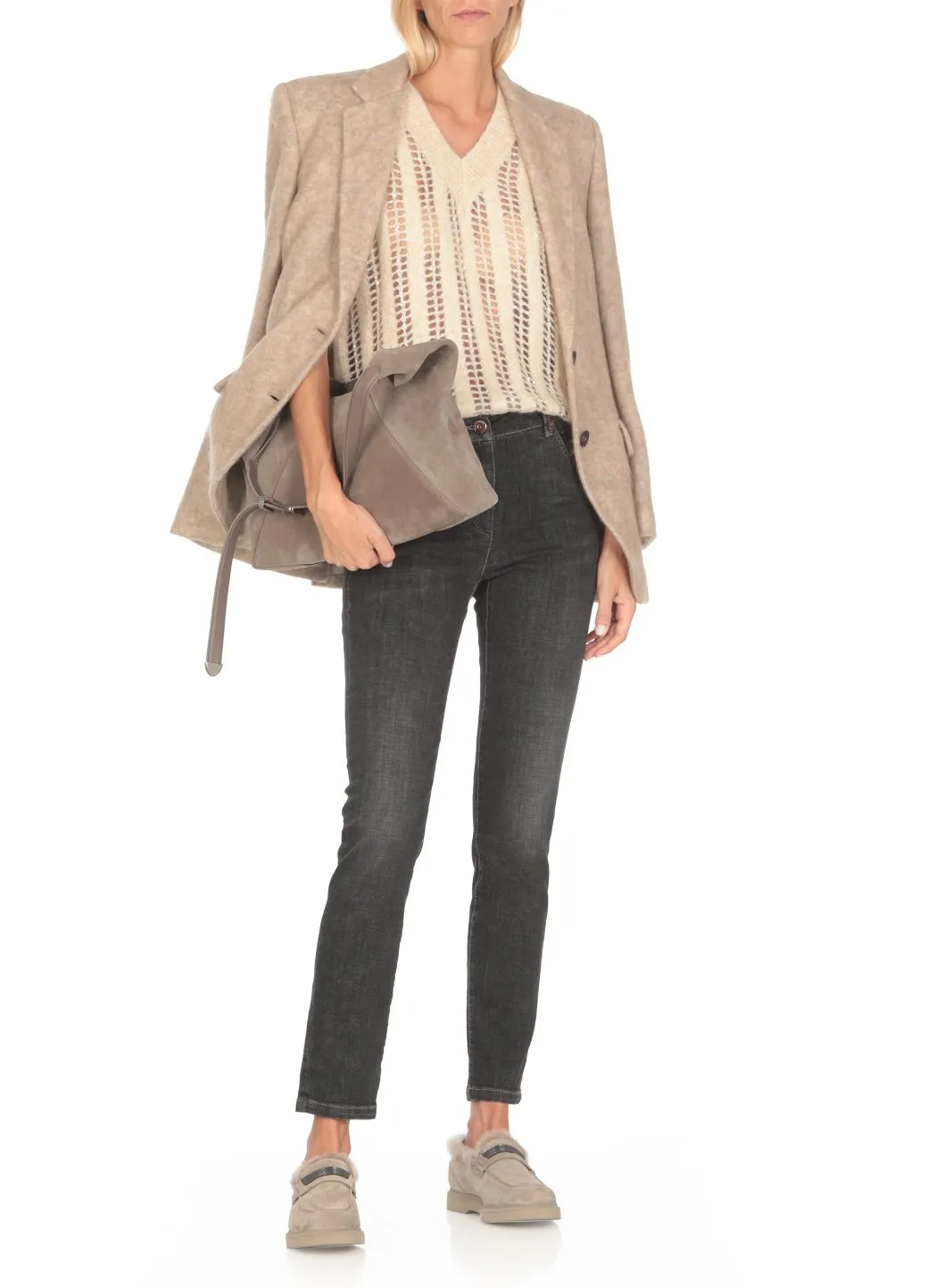  Brunello Cucinelli Gilet con paillettes 