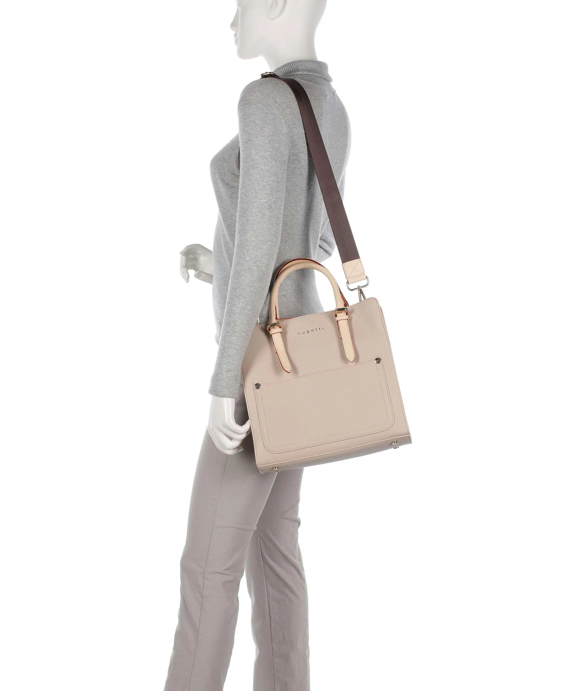  Bugatti Ella Borsa a mano pelle sintetica beige  