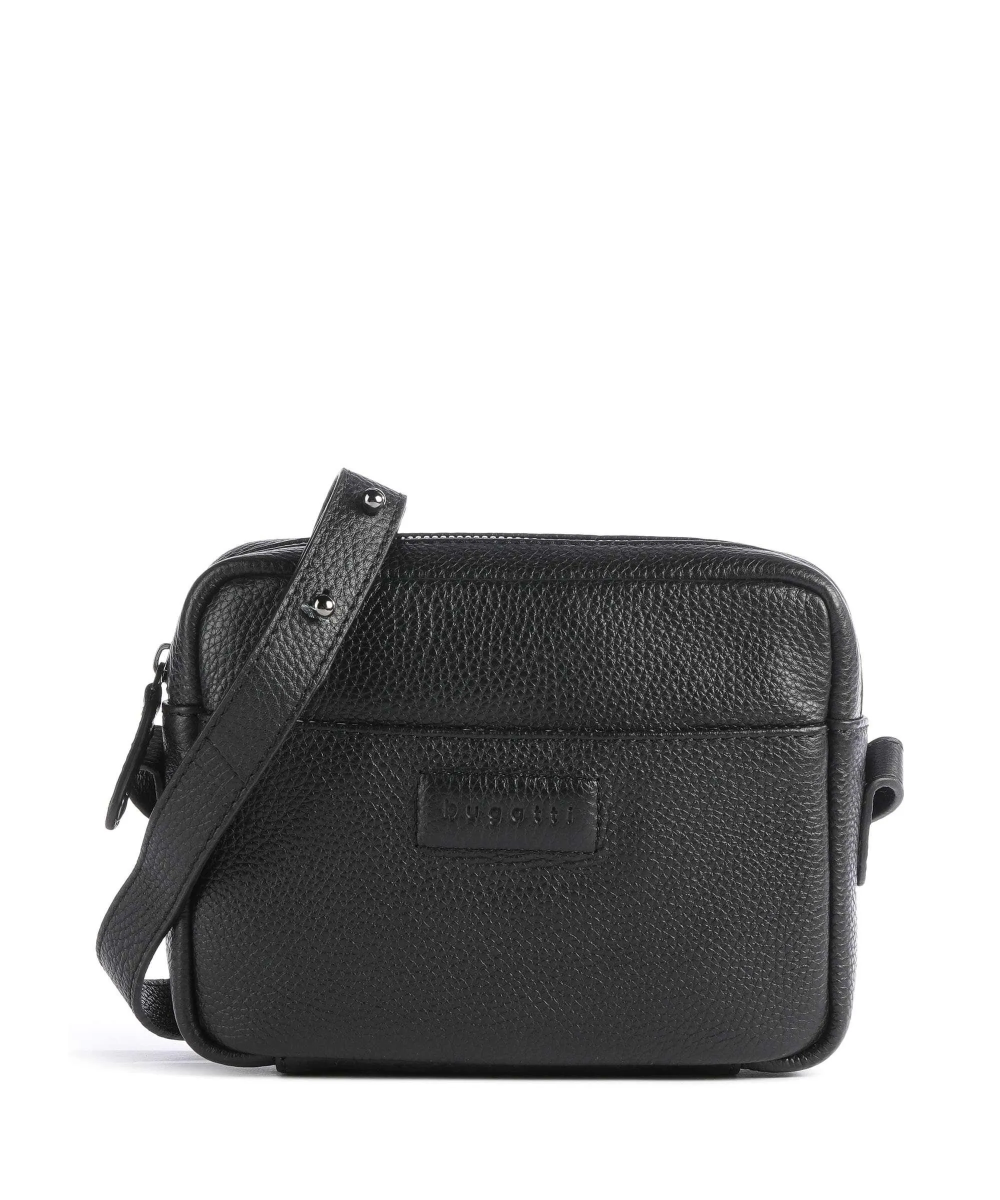  Bugatti Elsa Borsa a tracolla pelle di vacchetta grana nero  