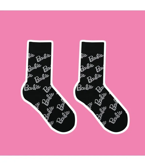 Calzini Barbie scritte