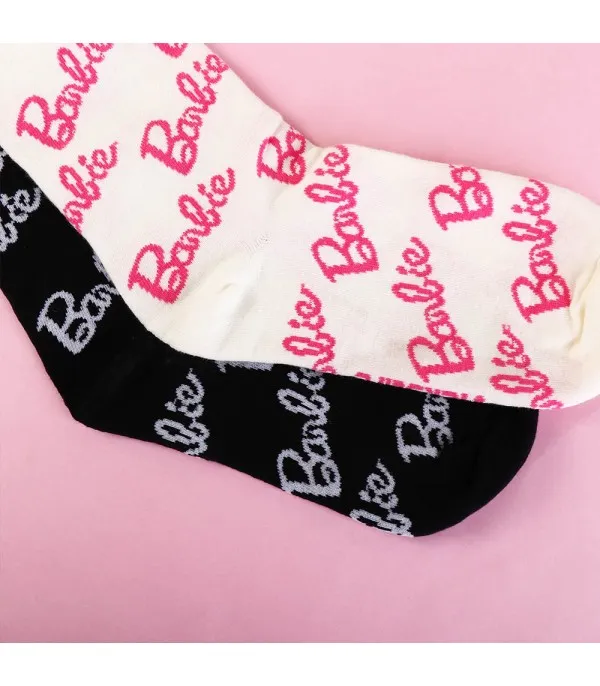 Calzini Barbie scritte