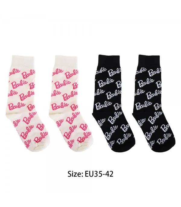 Calzini Barbie scritte