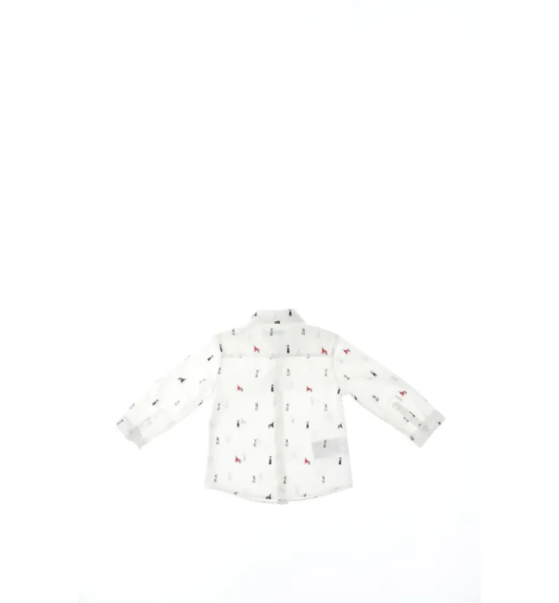 Camicia con stampe