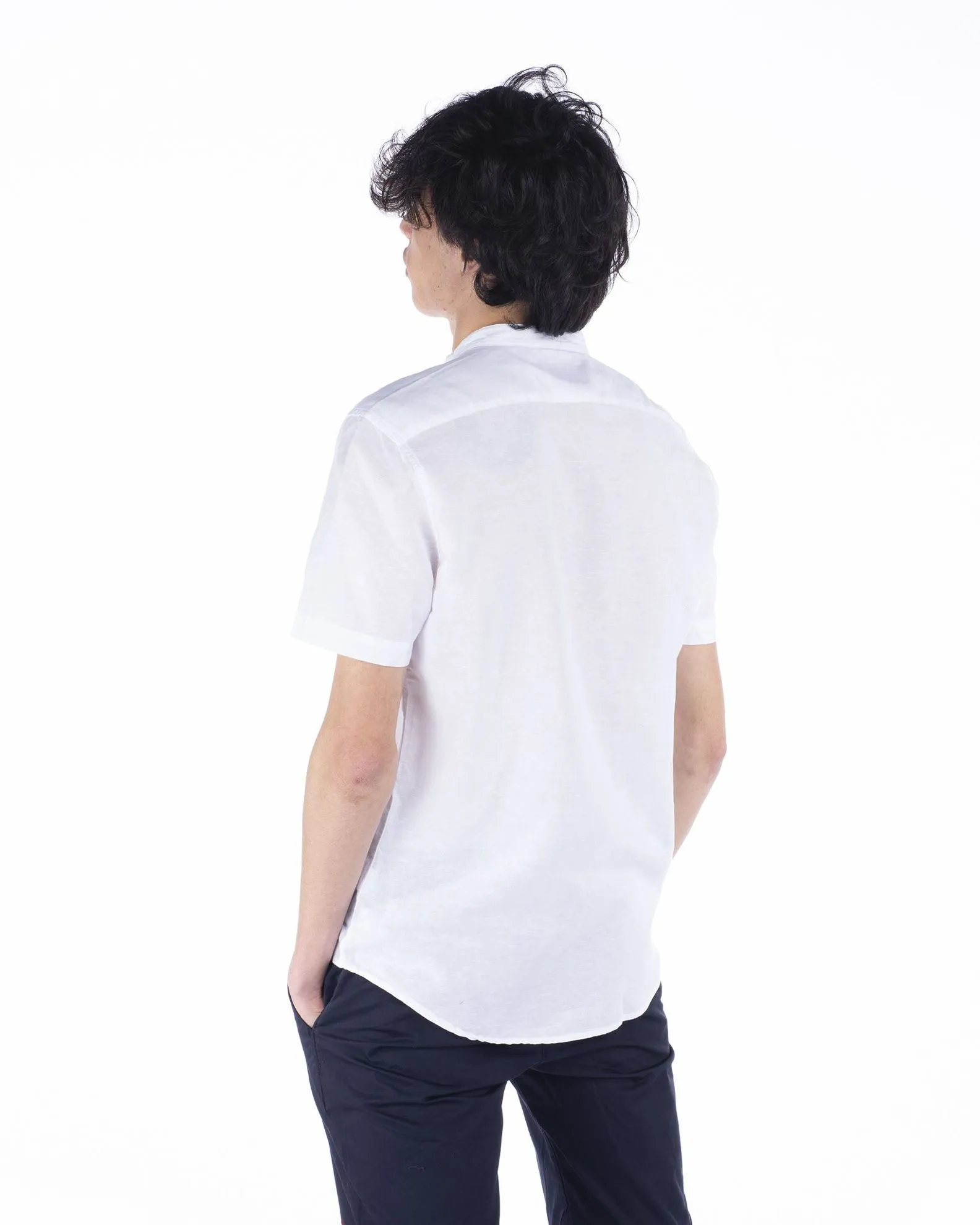 CAMICIA MANICA CORTA COREANA IN LINO                                            Previous productCAMICIA MANICA CORTA COREAN...  