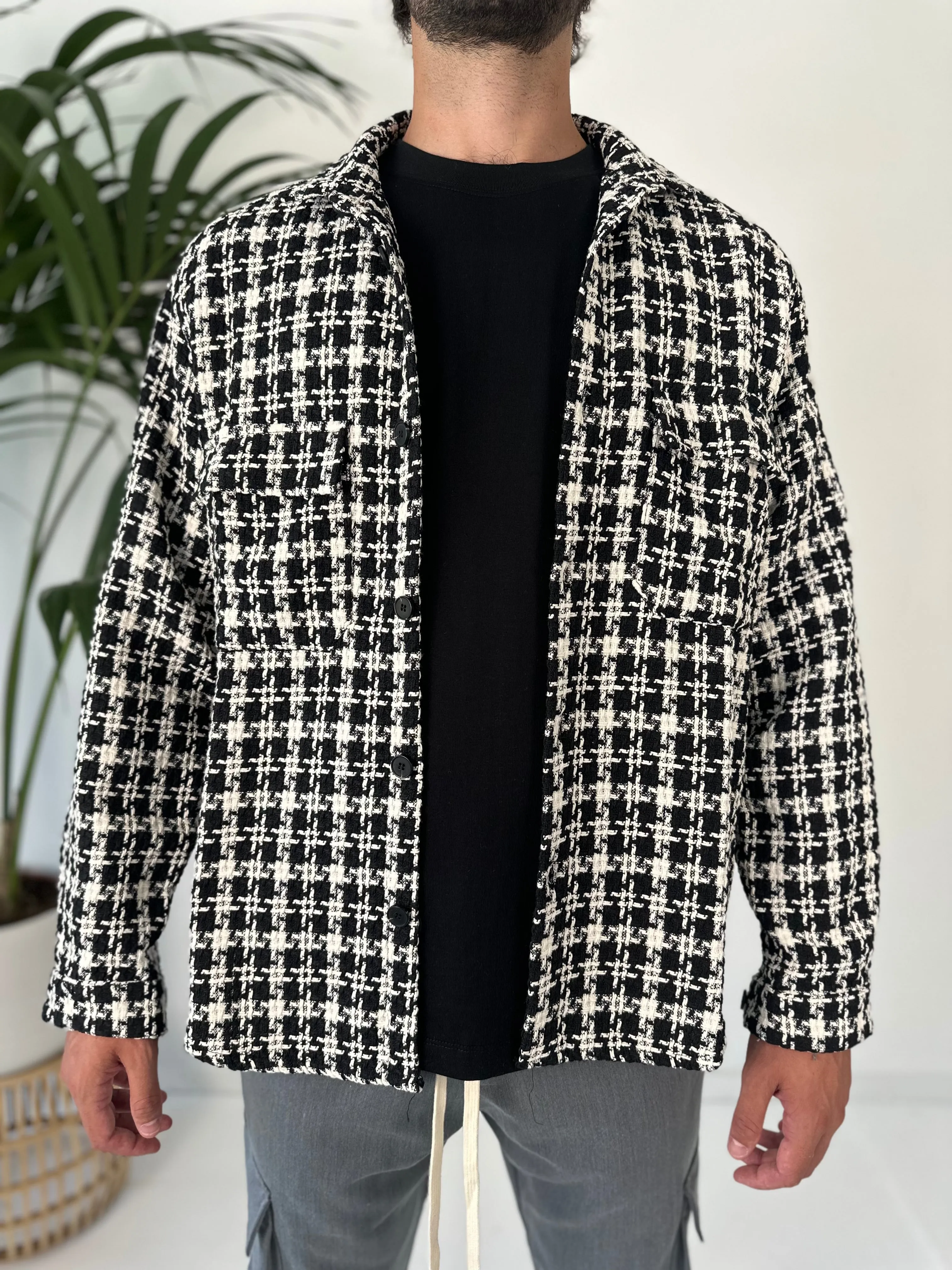 CAMICIA PIED DE POUL