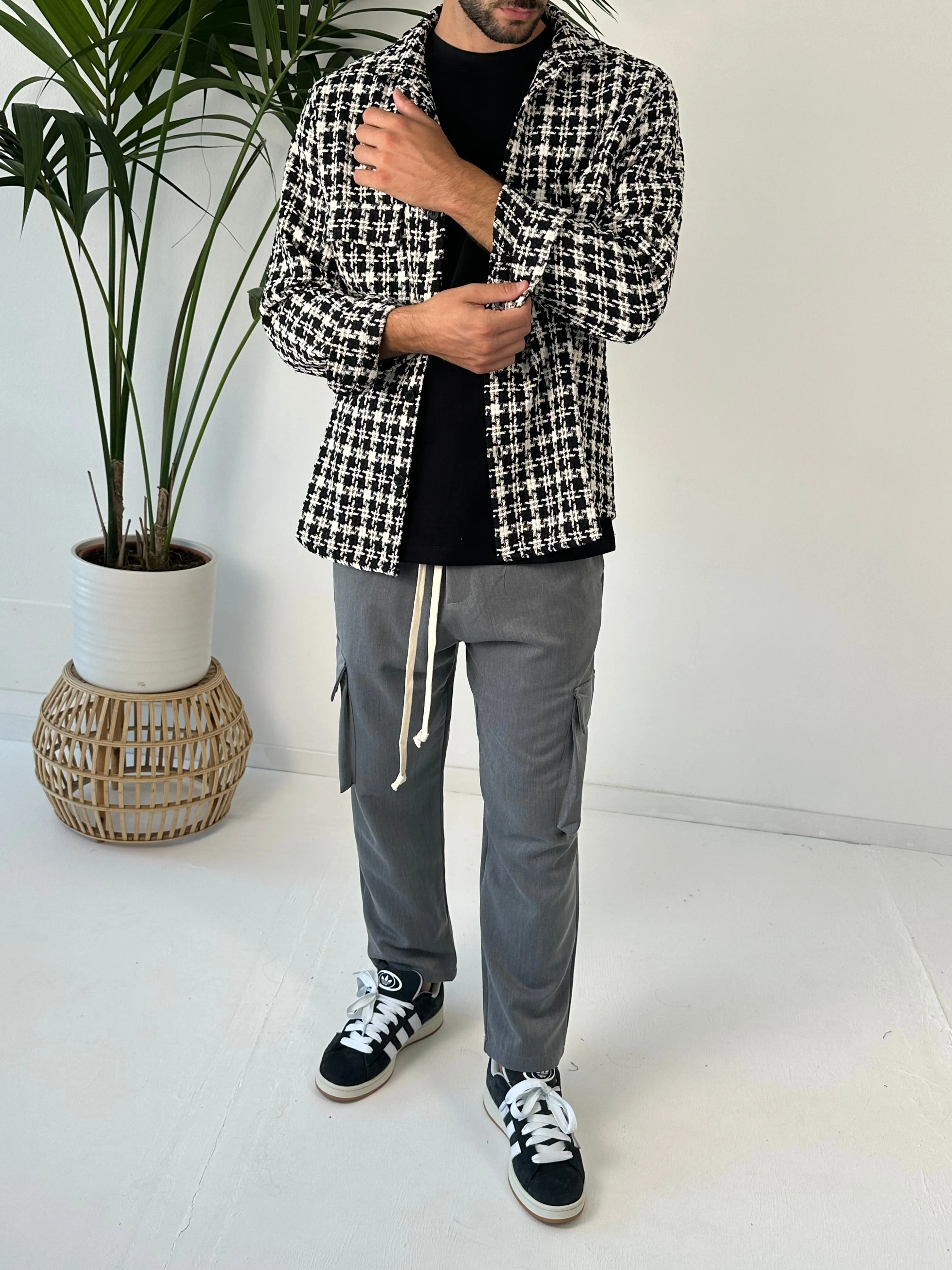 CAMICIA PIED DE POUL