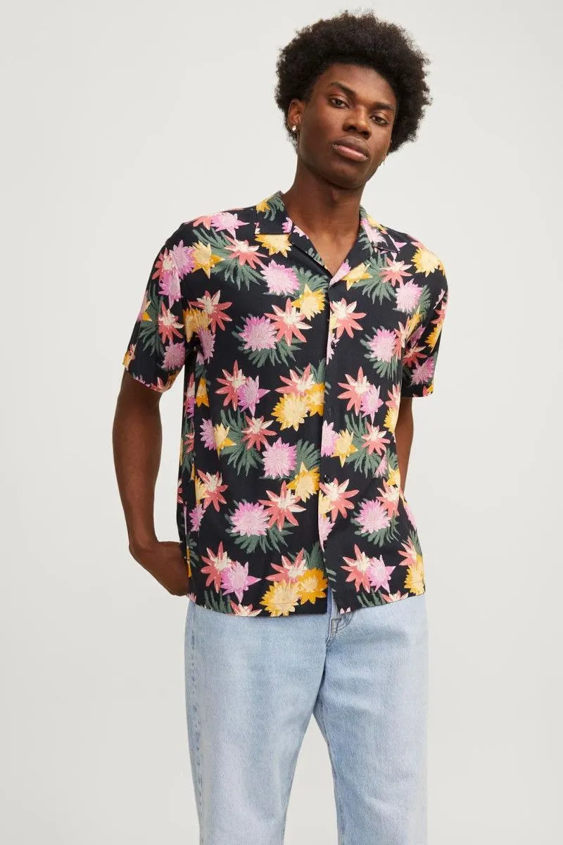 Camicia relaxed fit uomo Blu