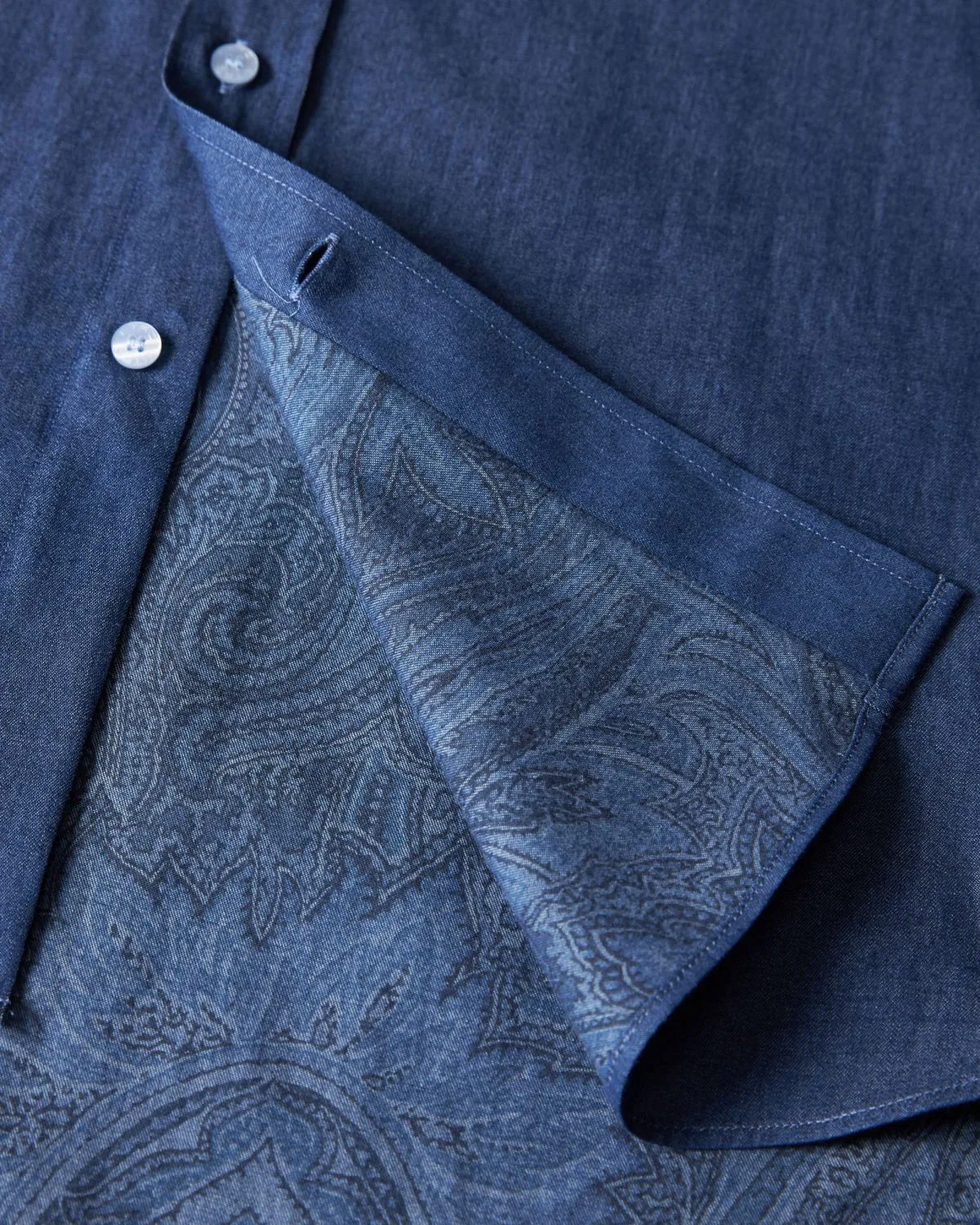Camicia Roma Blu con Logo