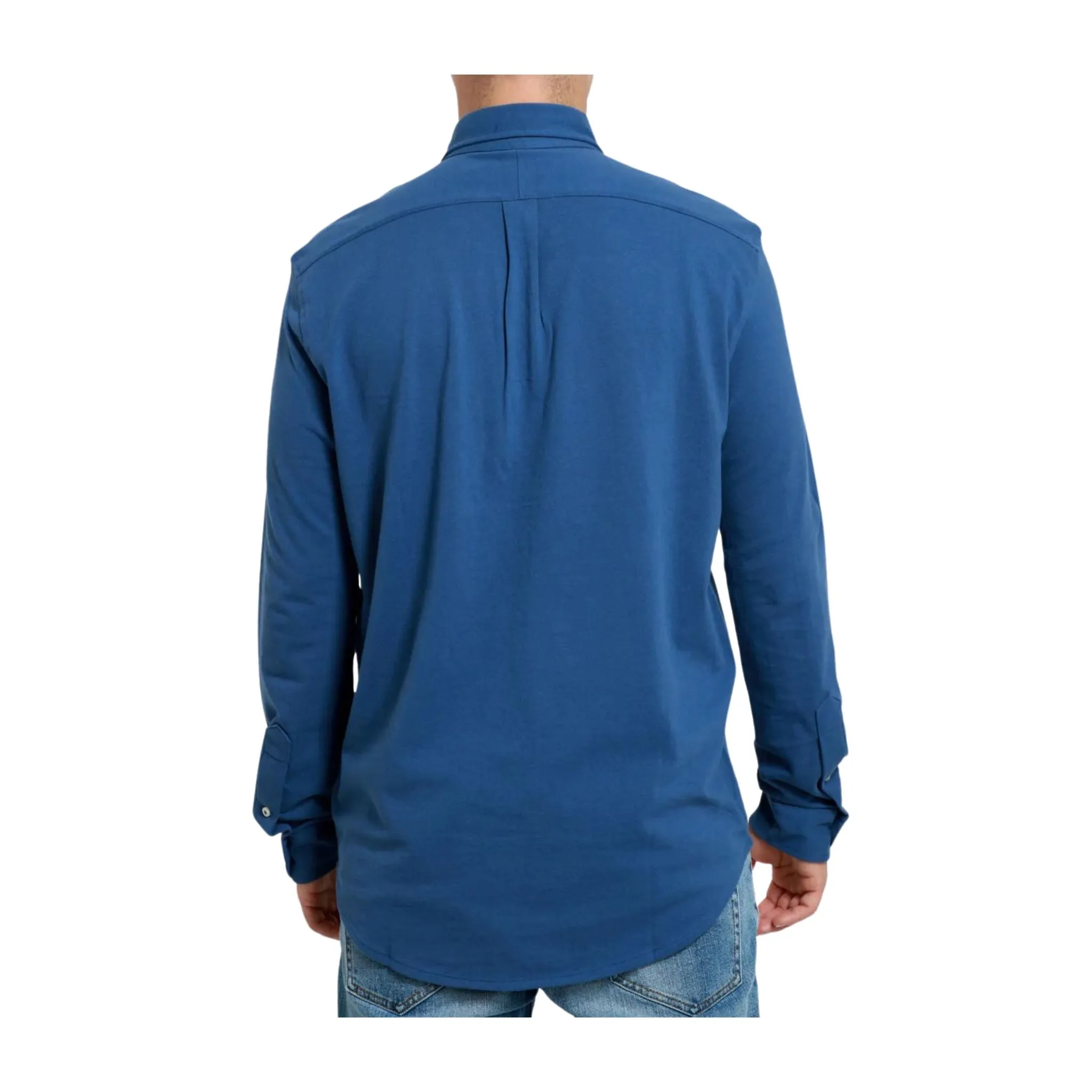 Camicia Uomo Azzurra classica