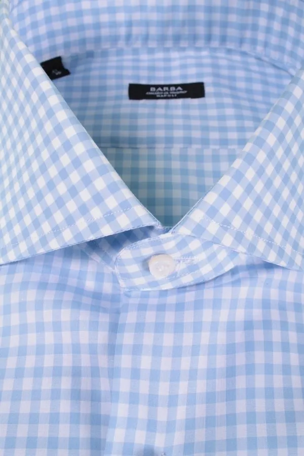 Camicia Uomo Barba Napoli Blue