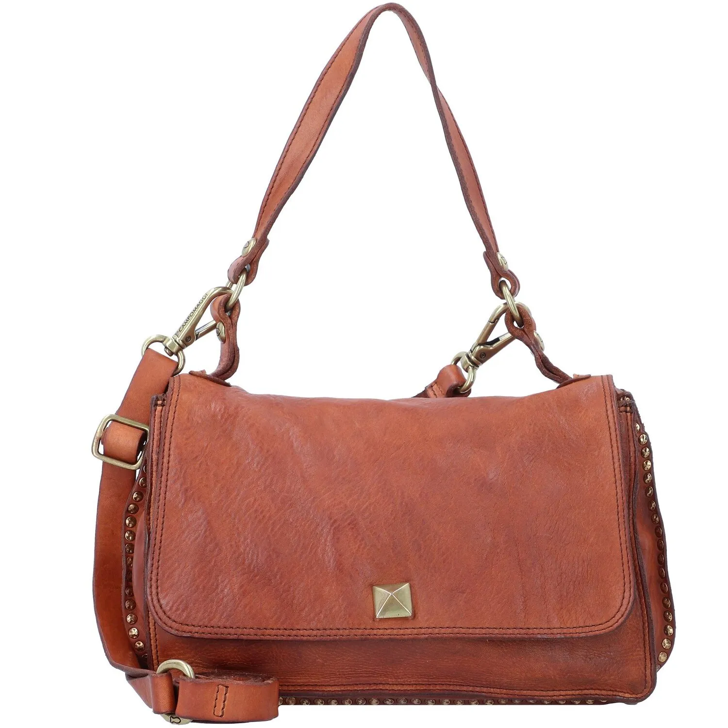 Campomaggi Borsa a tracolla in pelle 26 cm