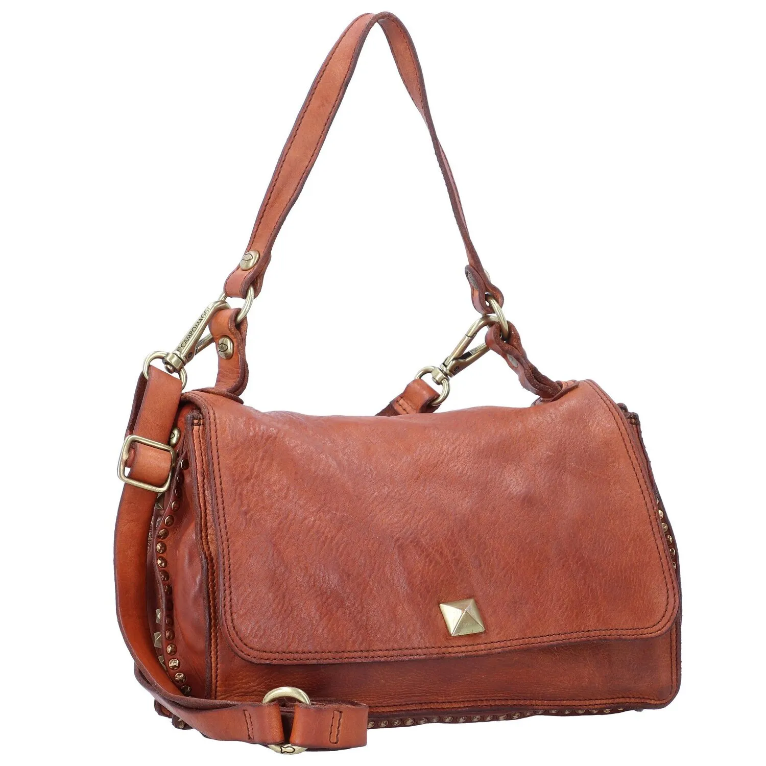 Campomaggi Borsa a tracolla in pelle 26 cm