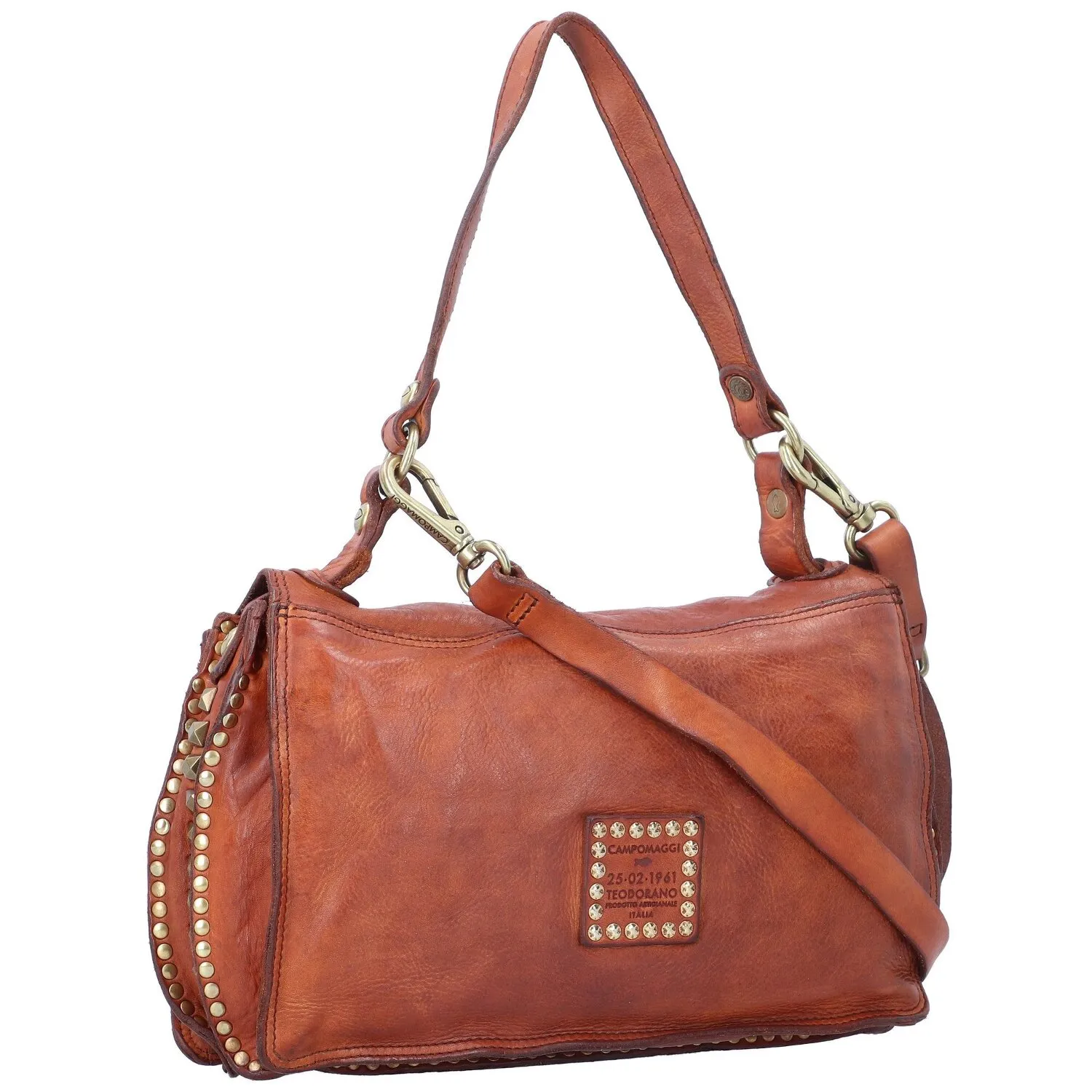 Campomaggi Borsa a tracolla in pelle 26 cm
