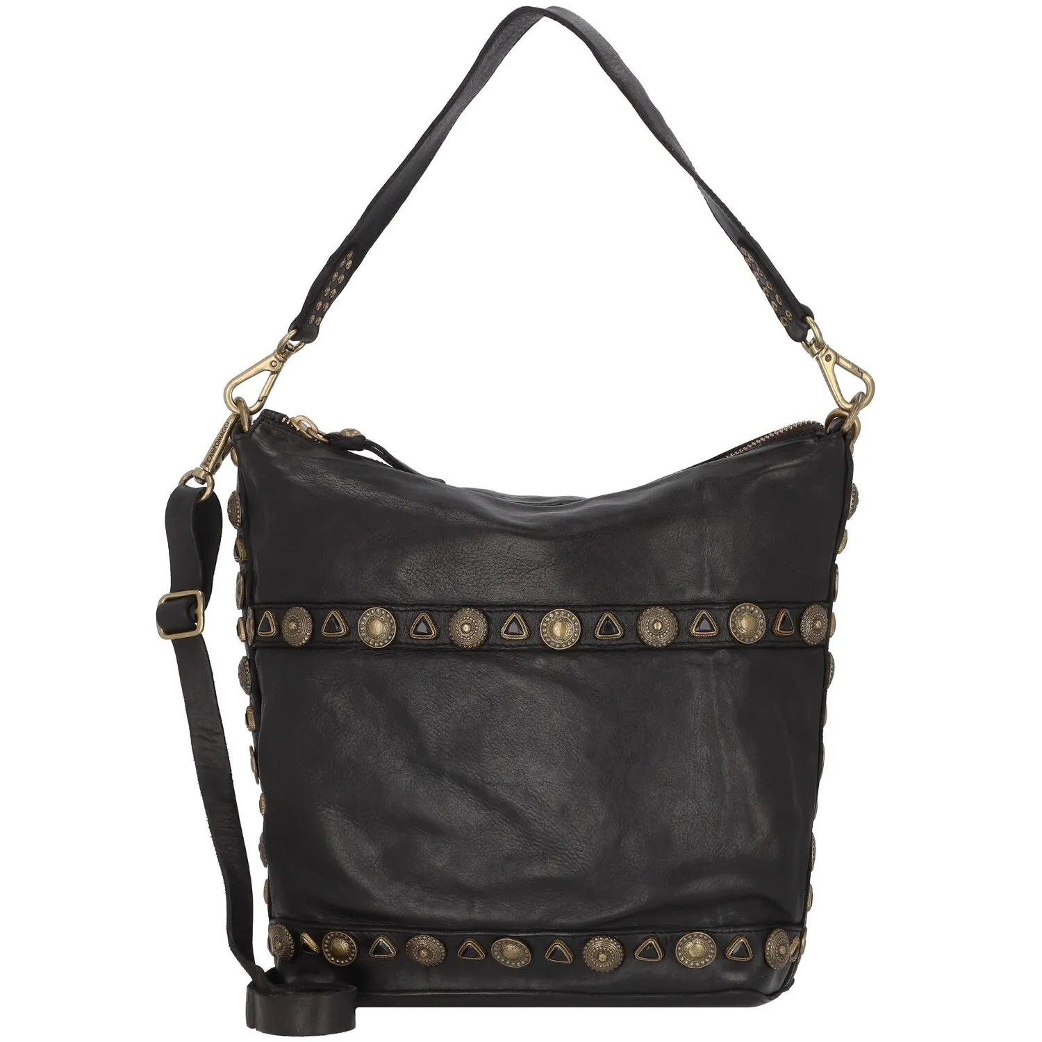 Campomaggi Borsa a tracolla in pelle 27 cm