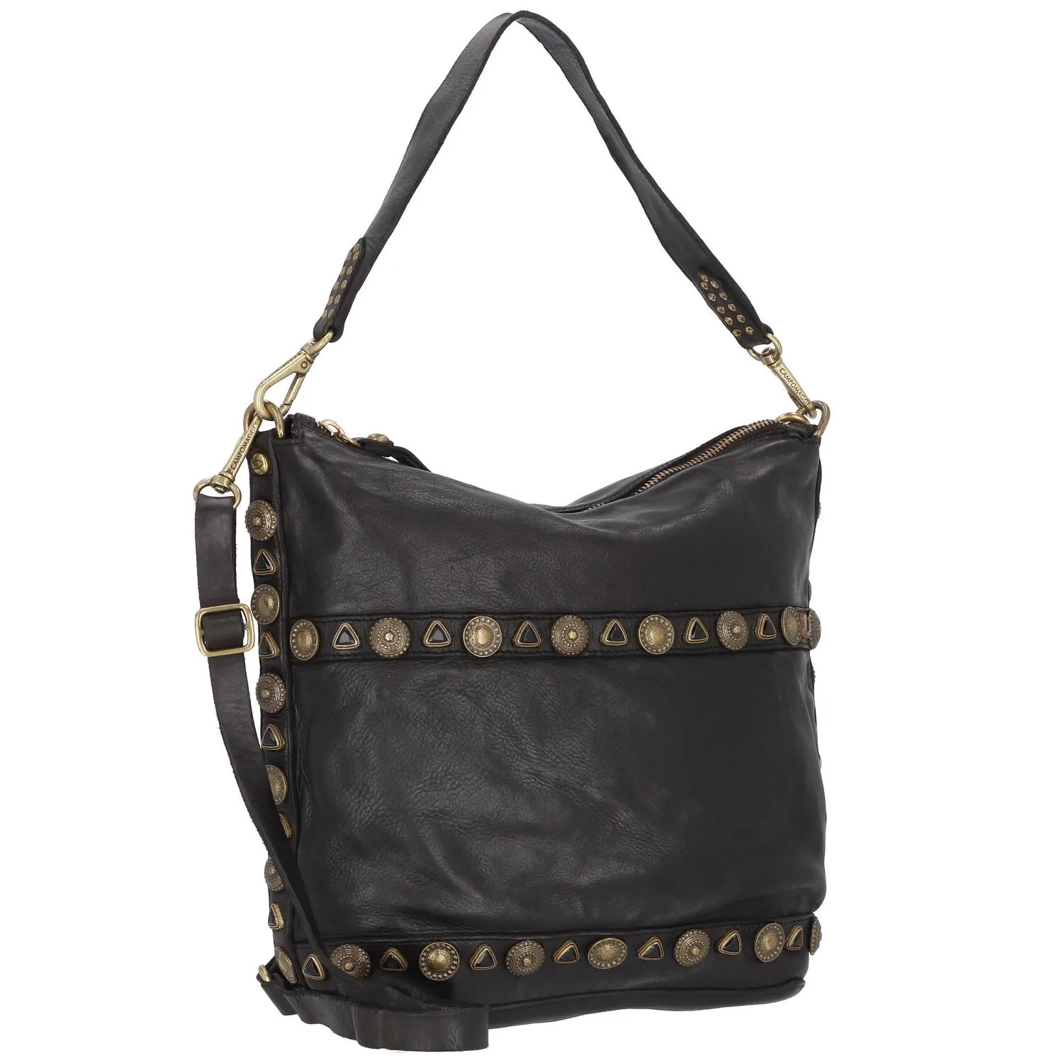 Campomaggi Borsa a tracolla in pelle 27 cm